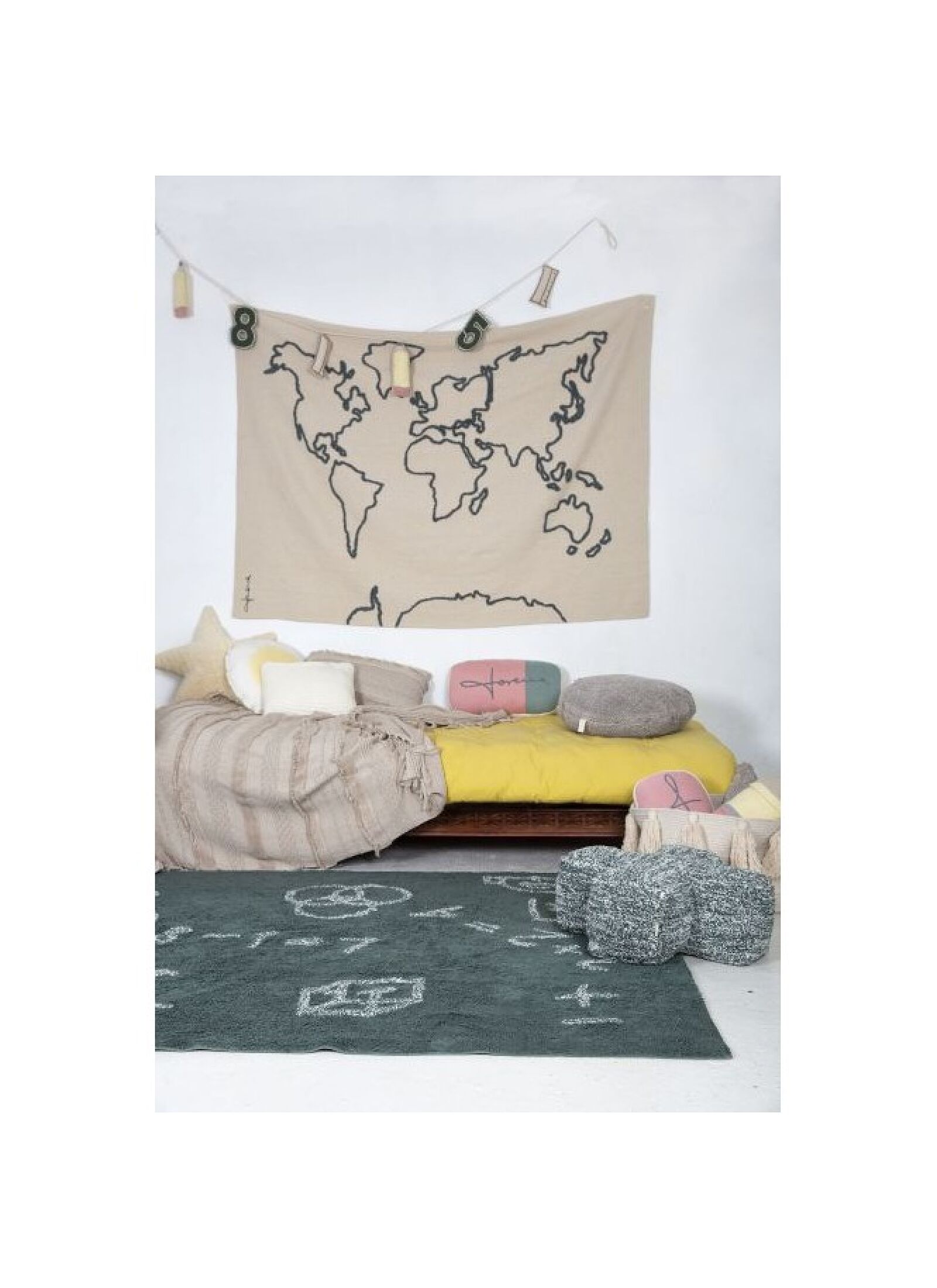 RUG I LOVE MATHS (140X200)