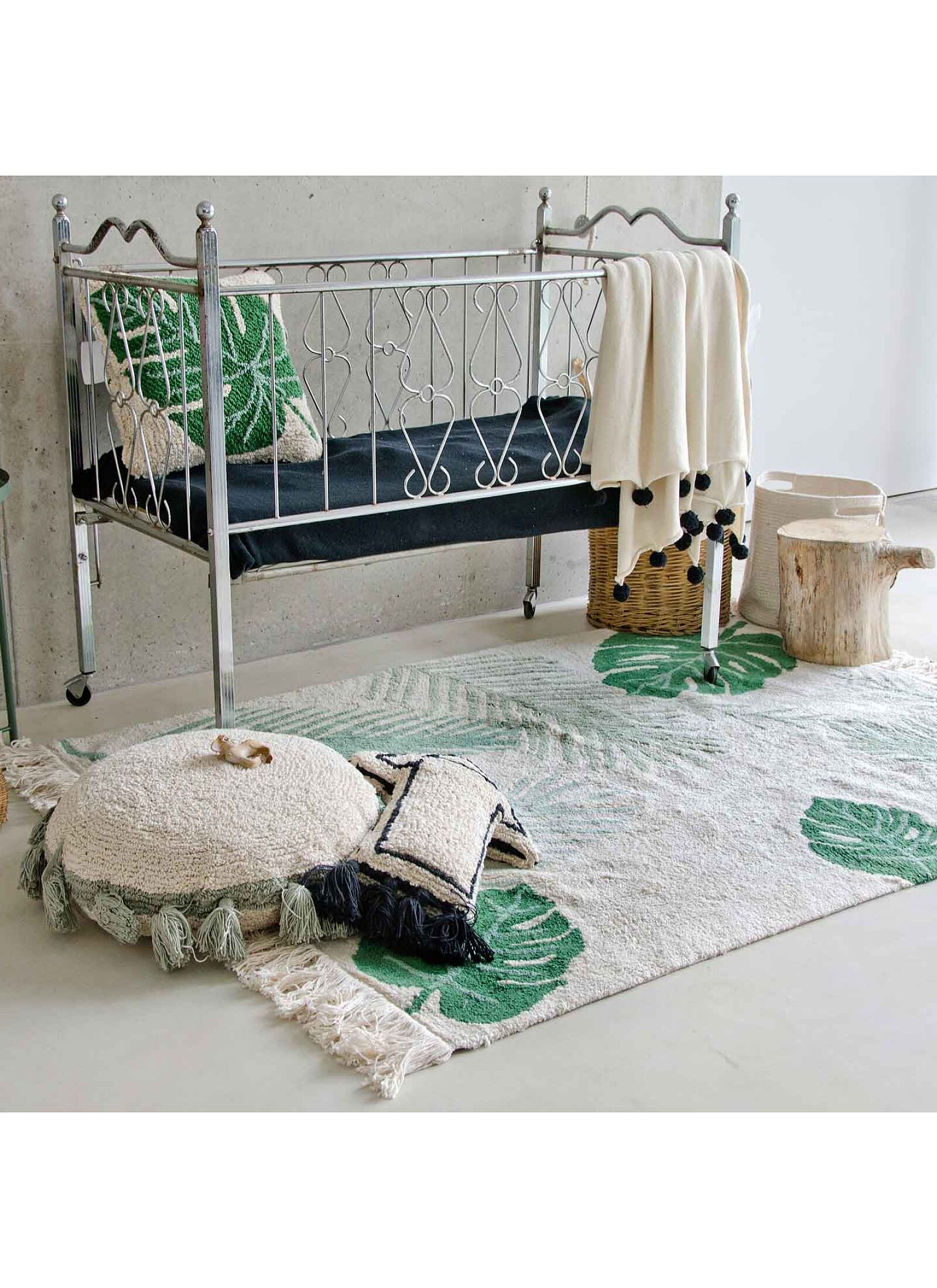 RUG TROPICAL GREEN (140X200)