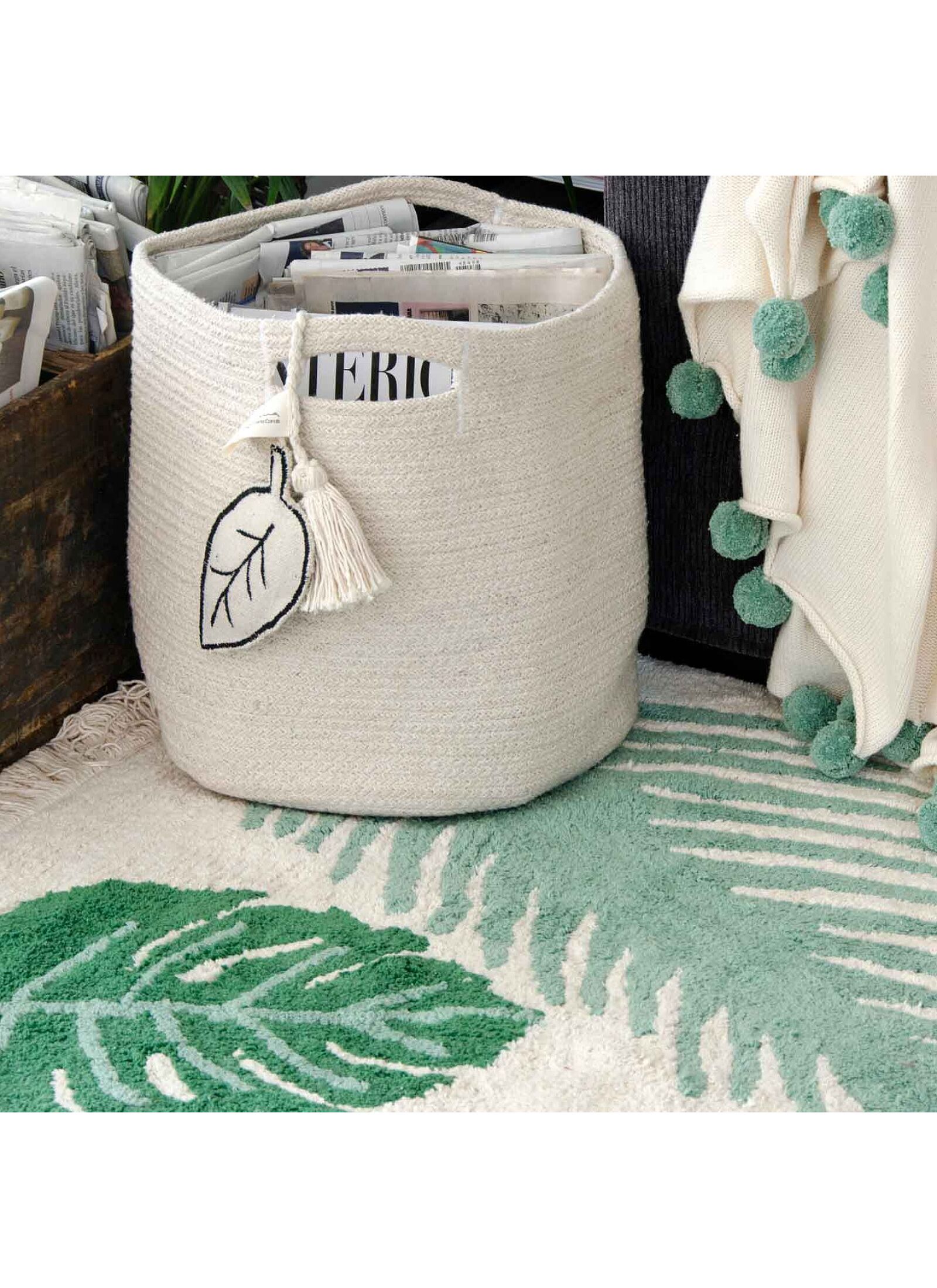 RUG TROPICAL GREEN (140X200)