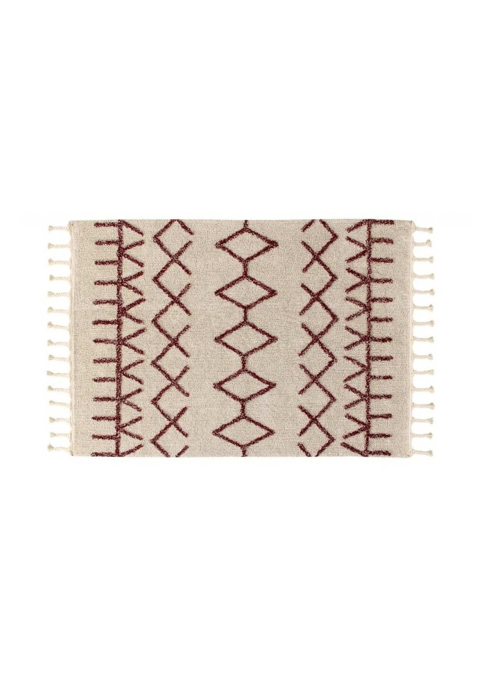 RUG BEREBER BURGUNDY (120X160)