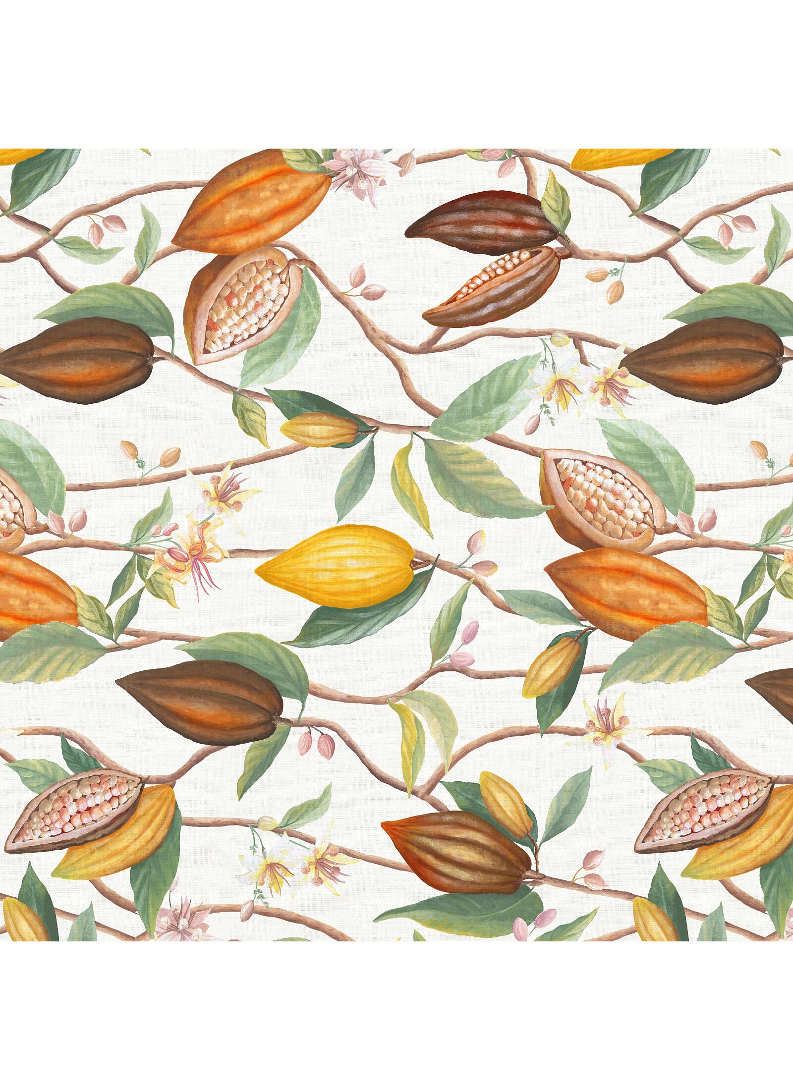 TABLECLOTH COCOA (170X270)