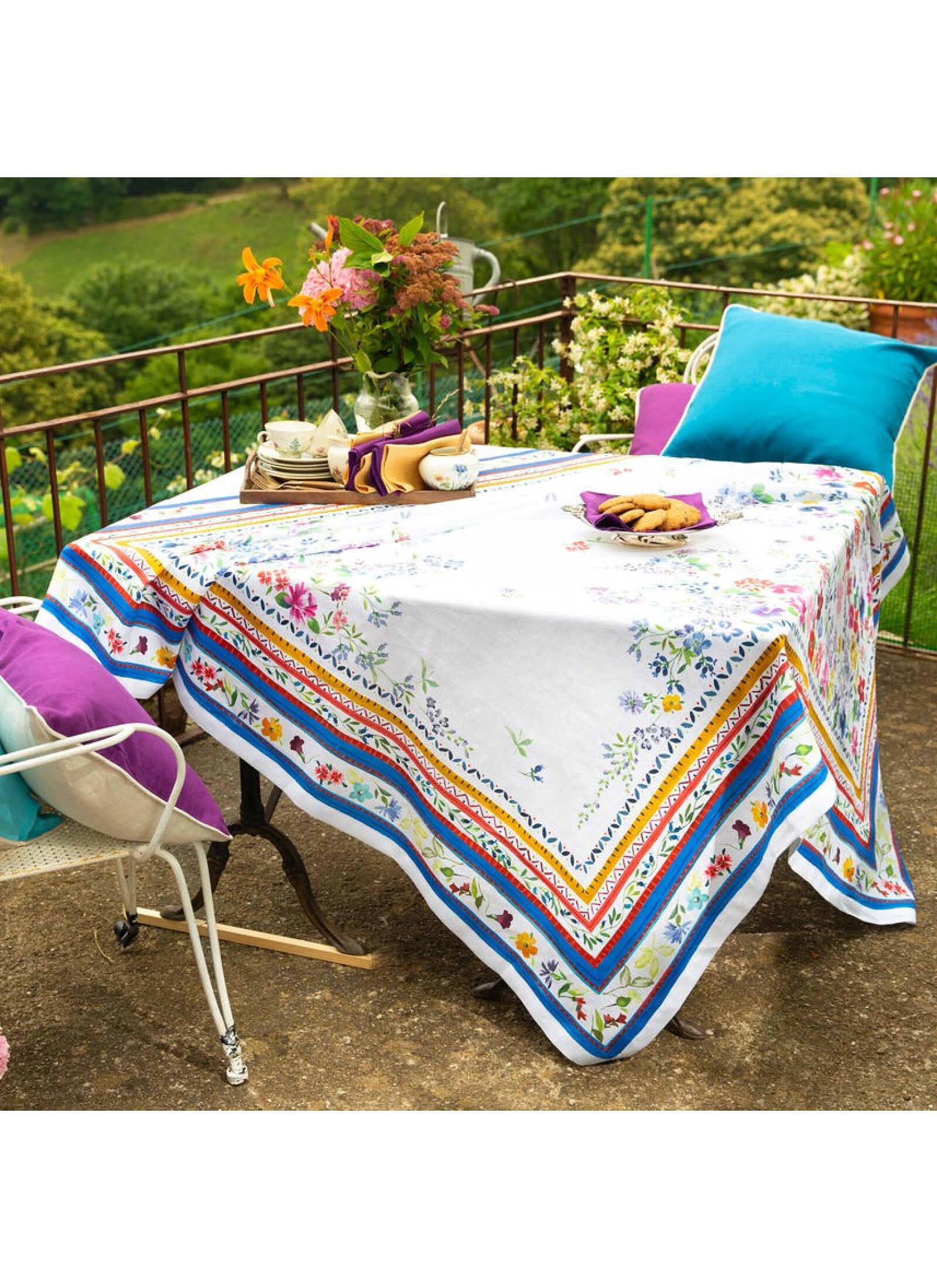 LINEN TABLECLOTH PRIMULA (170X270)