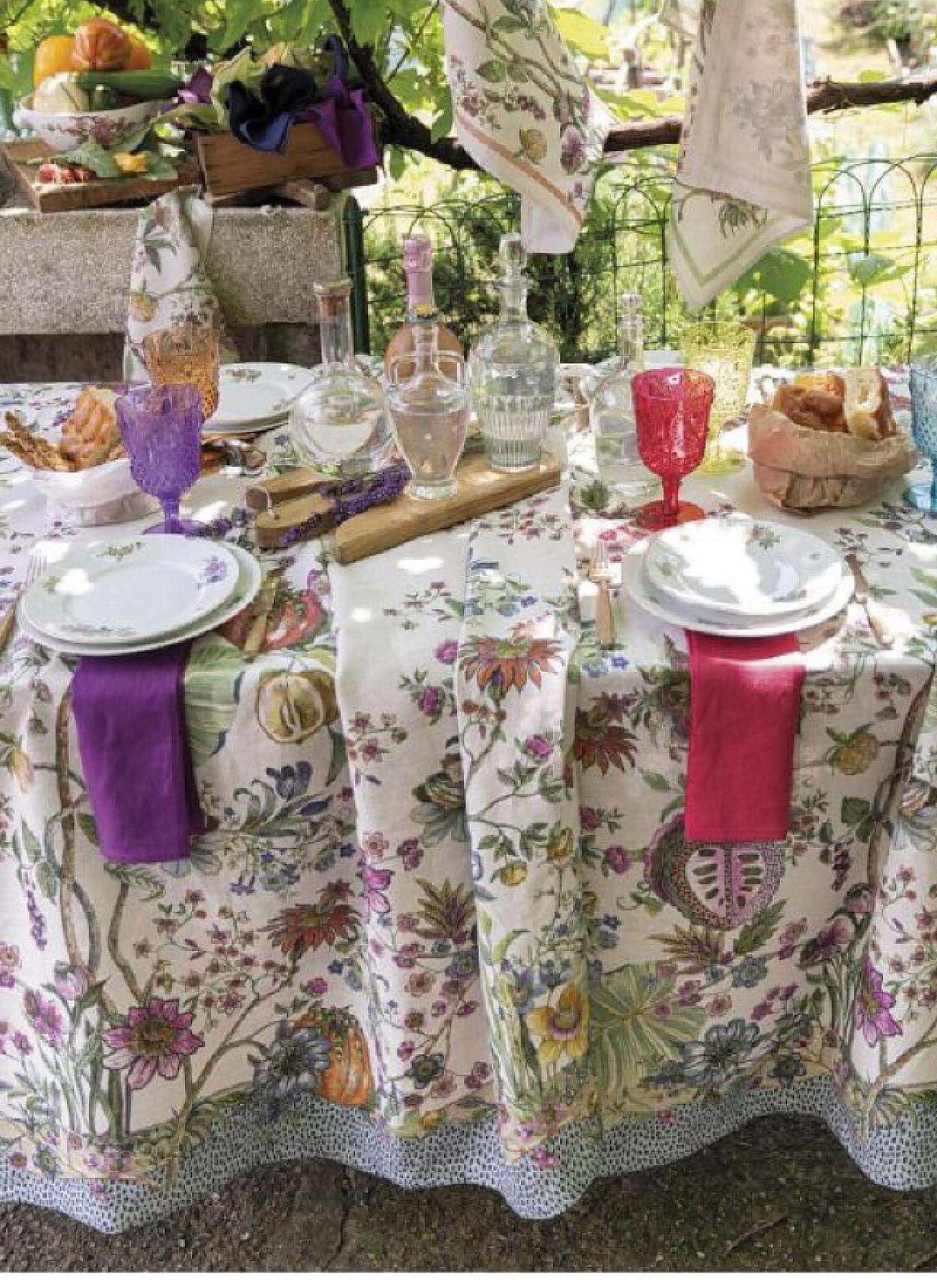 LINEN TABLECLOTH BILOBA (160X230)