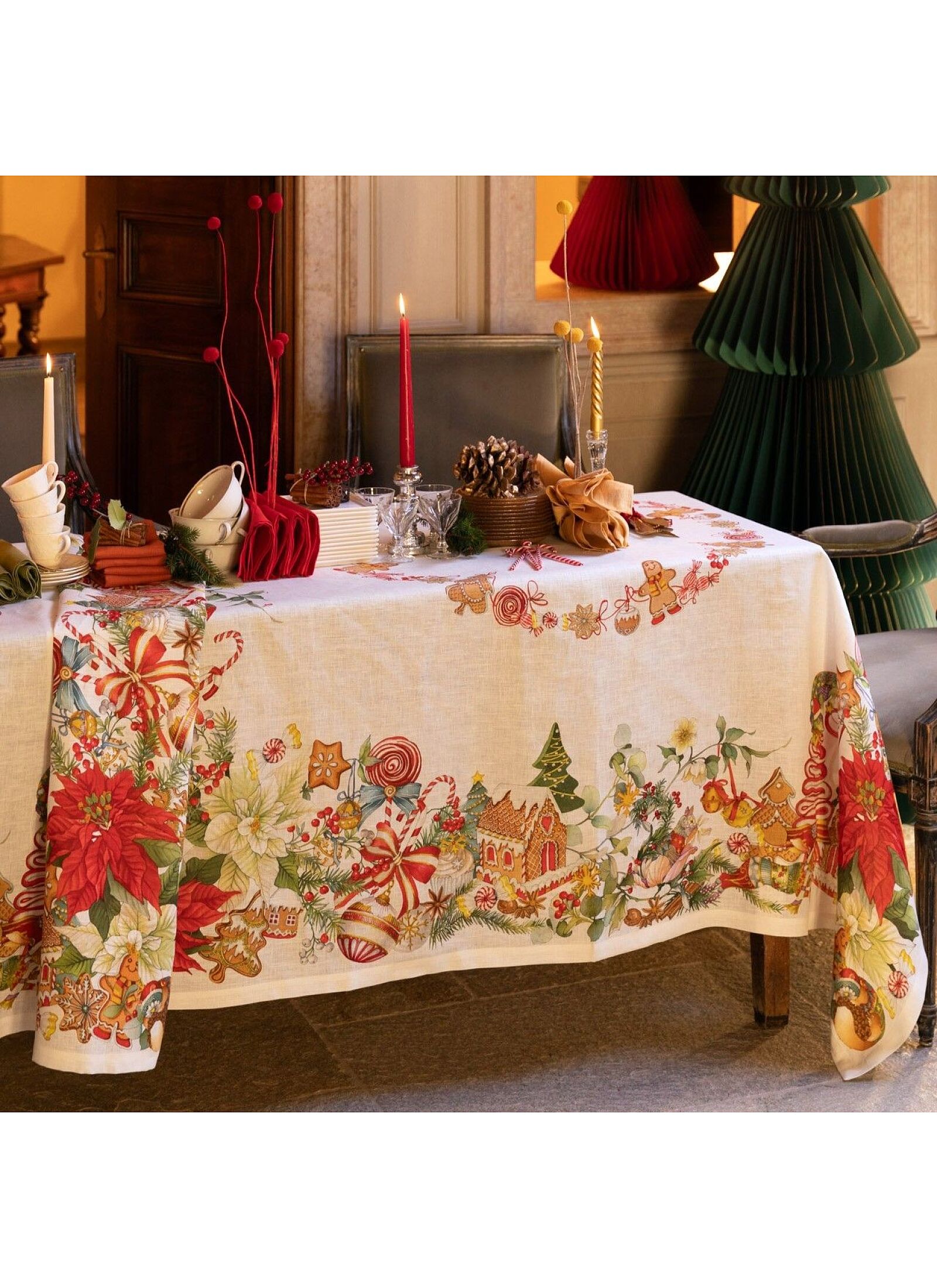 LINEN TABLECLOTH MARZAPEPE (160X230)