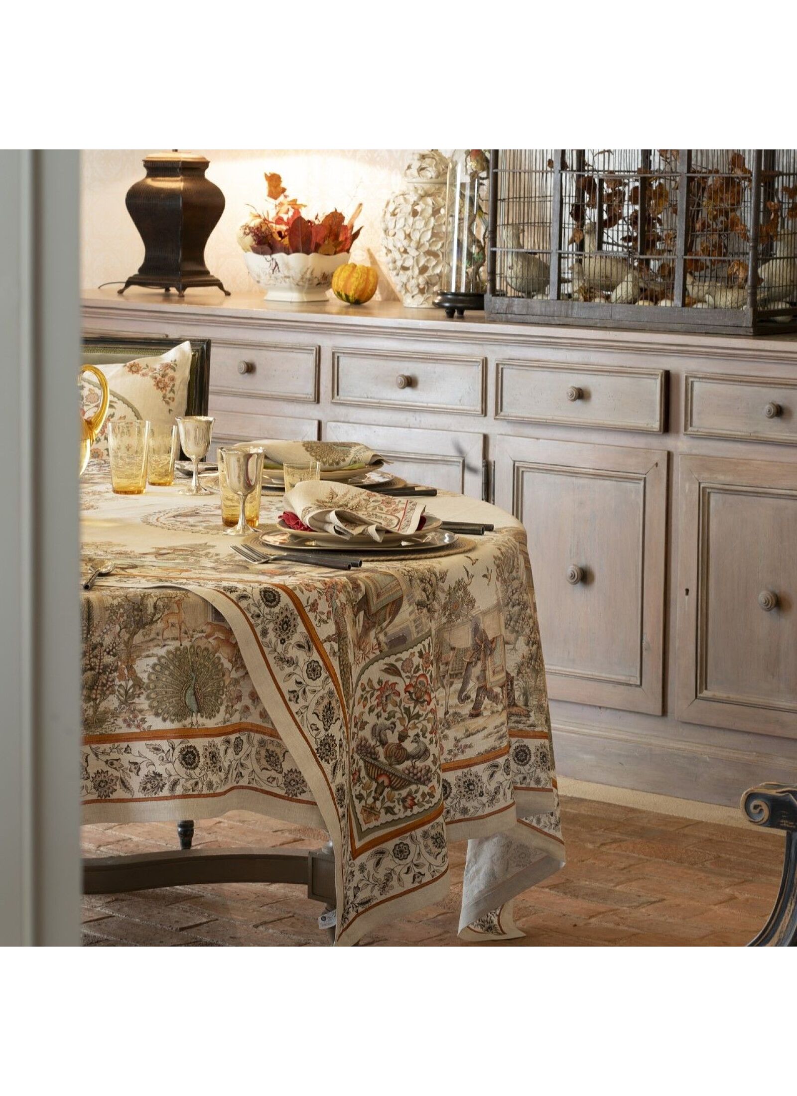 LINEN TABLECLOTH MUDRA (170X270)