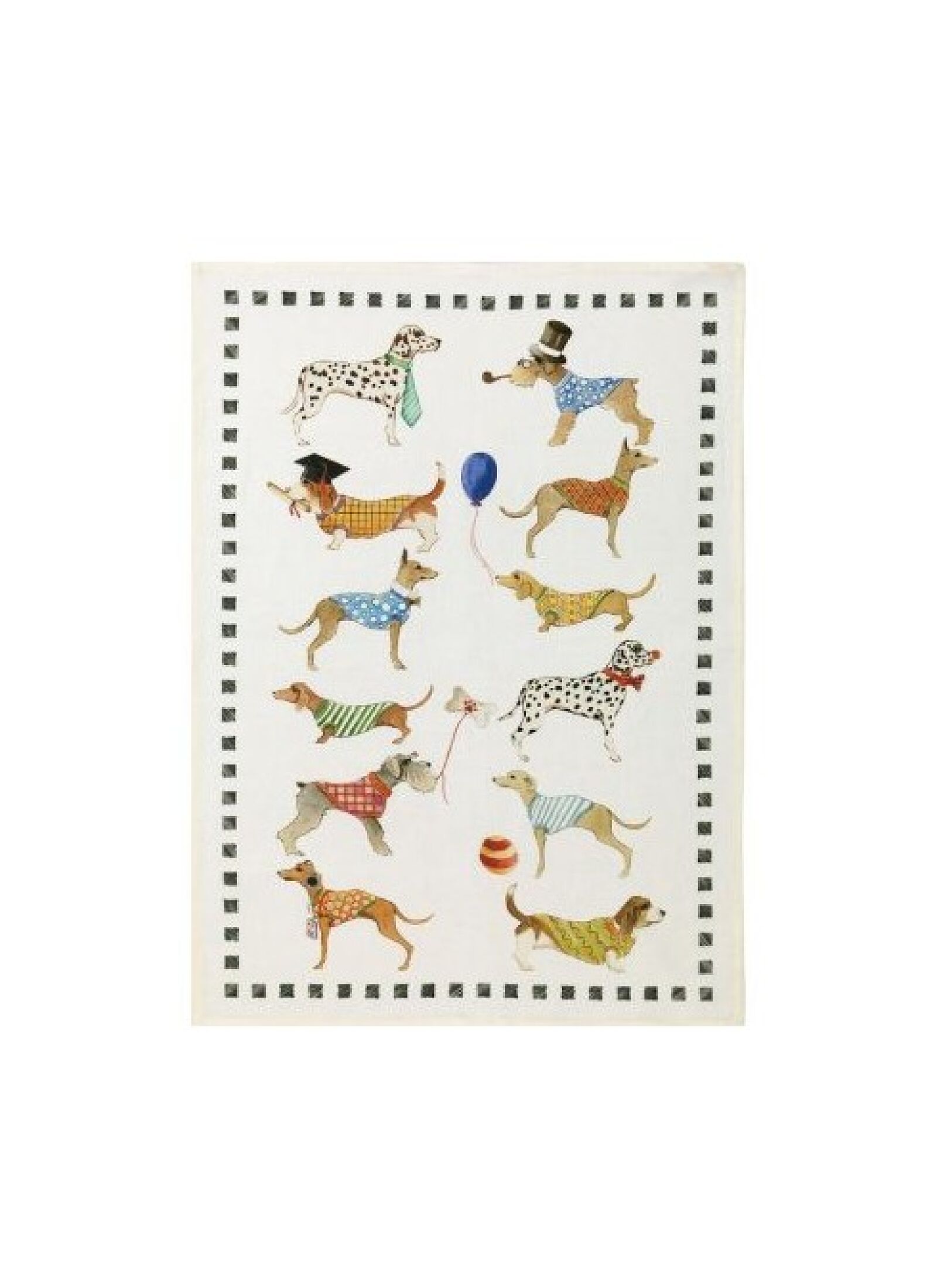 LINEN KITCHEN TOWEL BEST FRIENDS