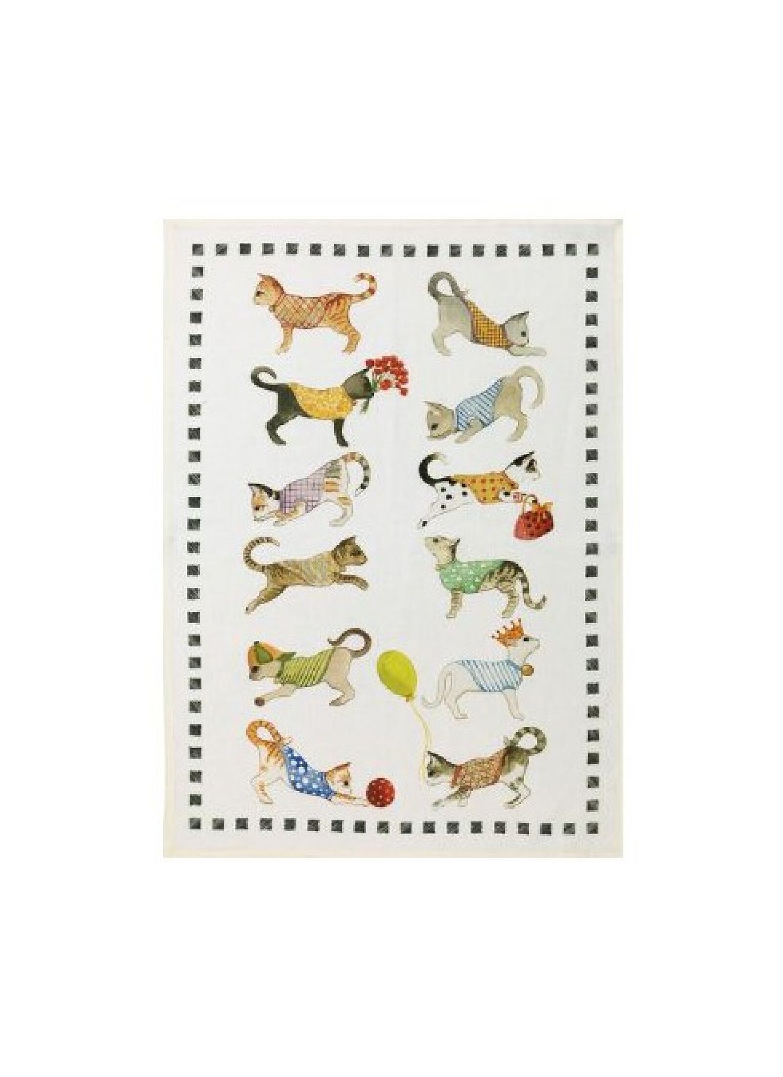 LINEN KITCHEN TOWEL BEST FRIENDS