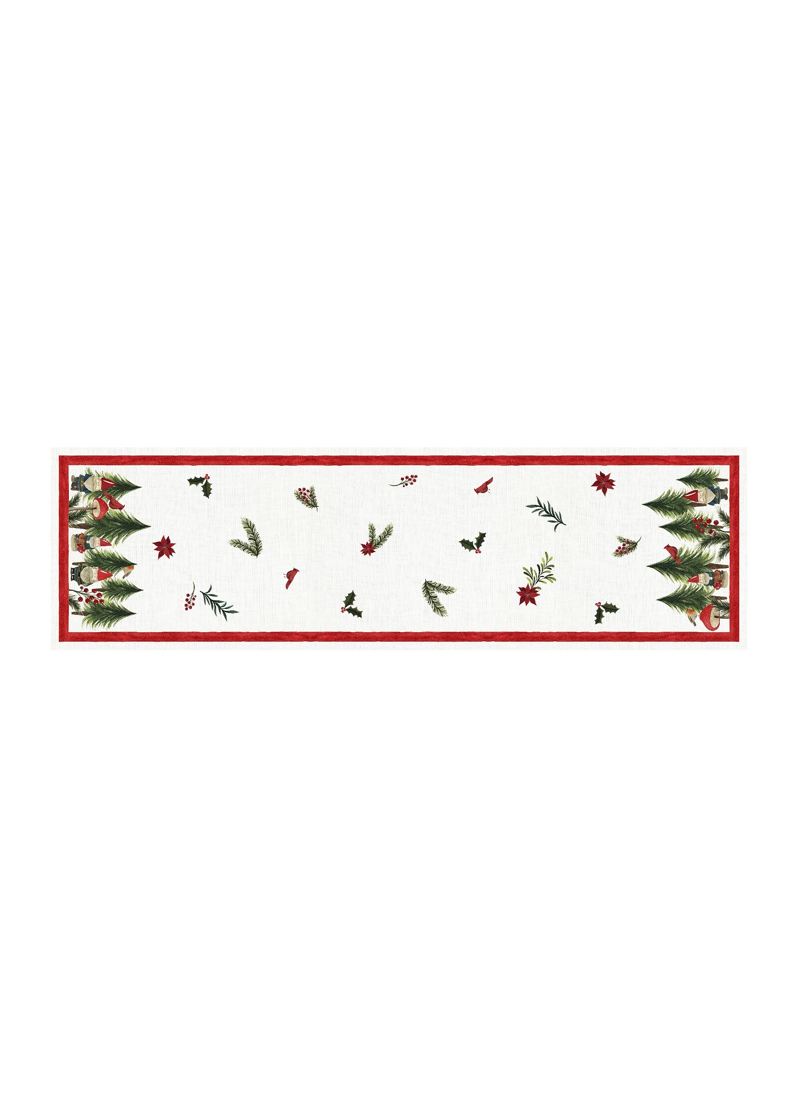 LINEN RUNNER JOLLY ELF