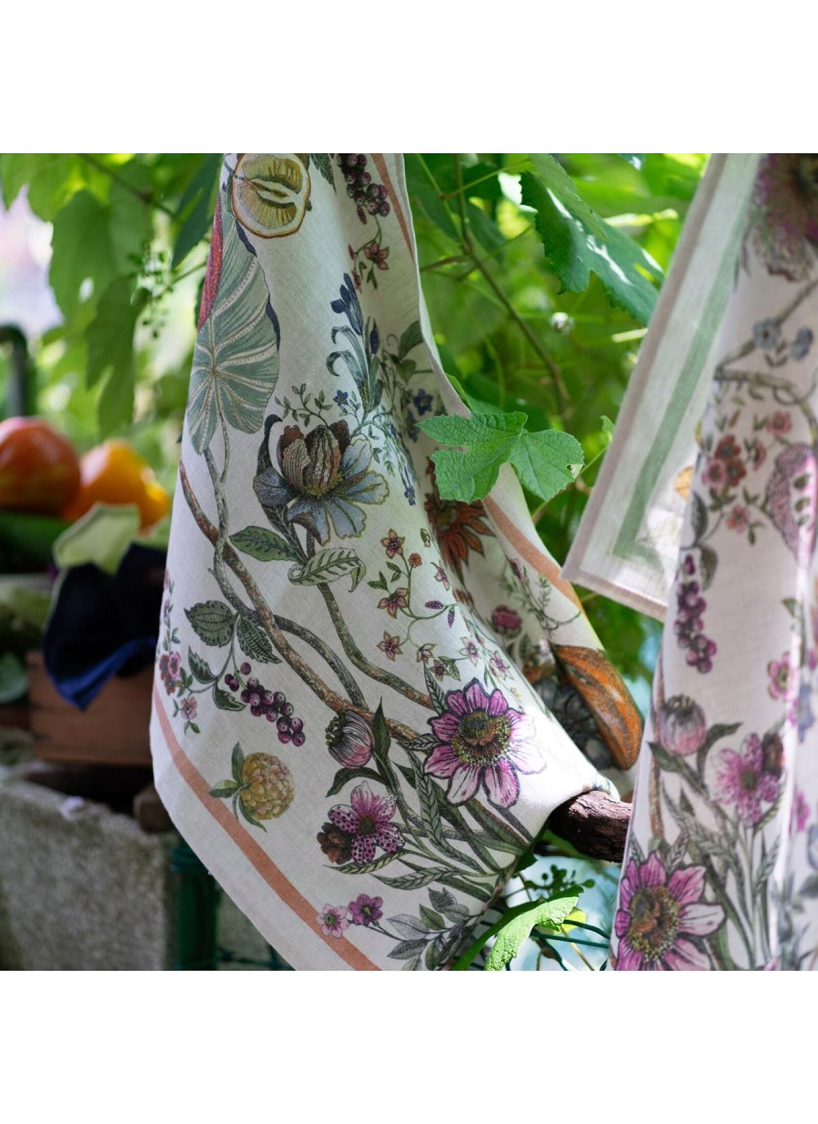 LINEN TABLECLOTH BILOBA (160X230)