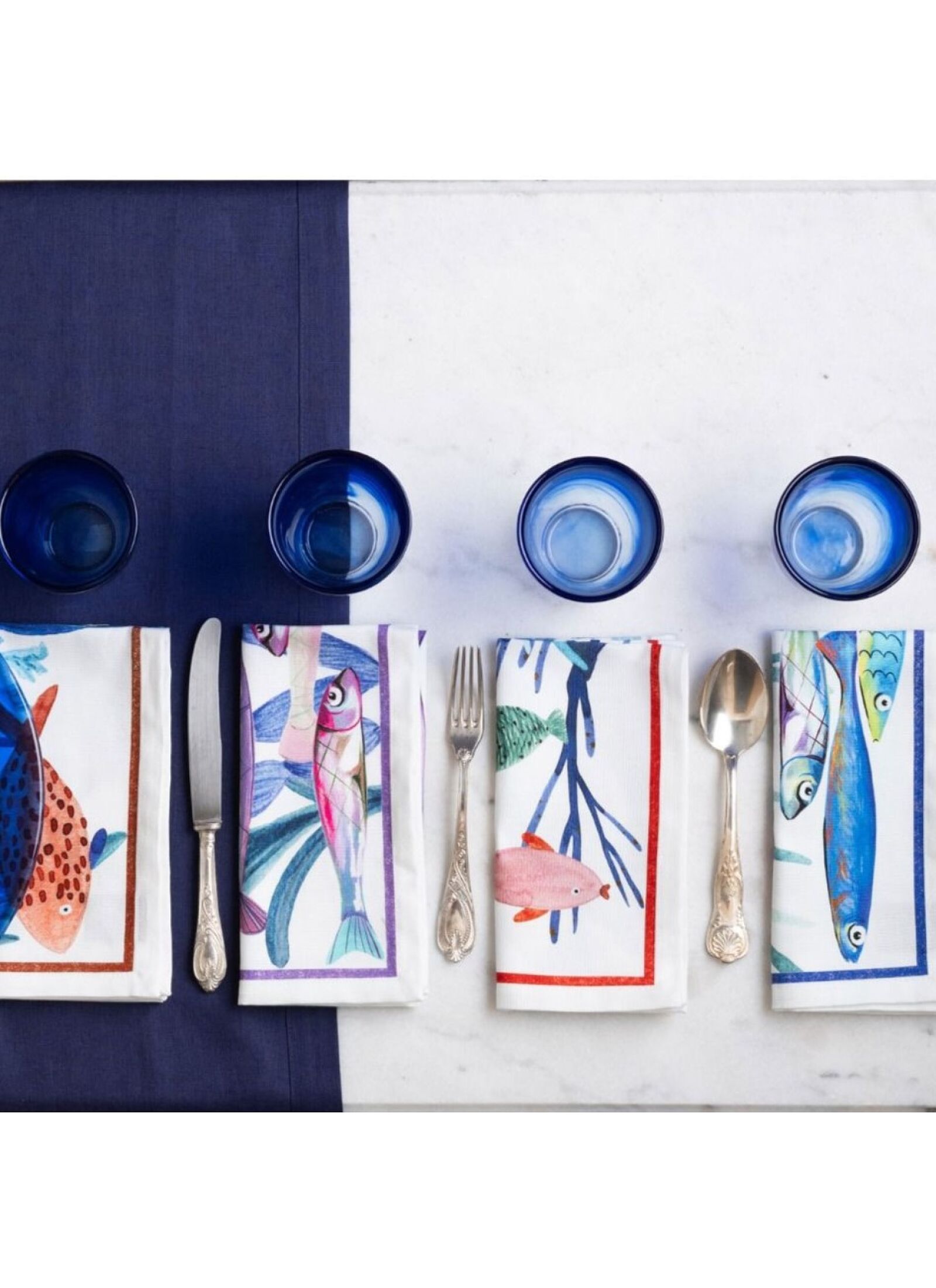 COTTON NAPKINS (4PCS) ALTOMARE