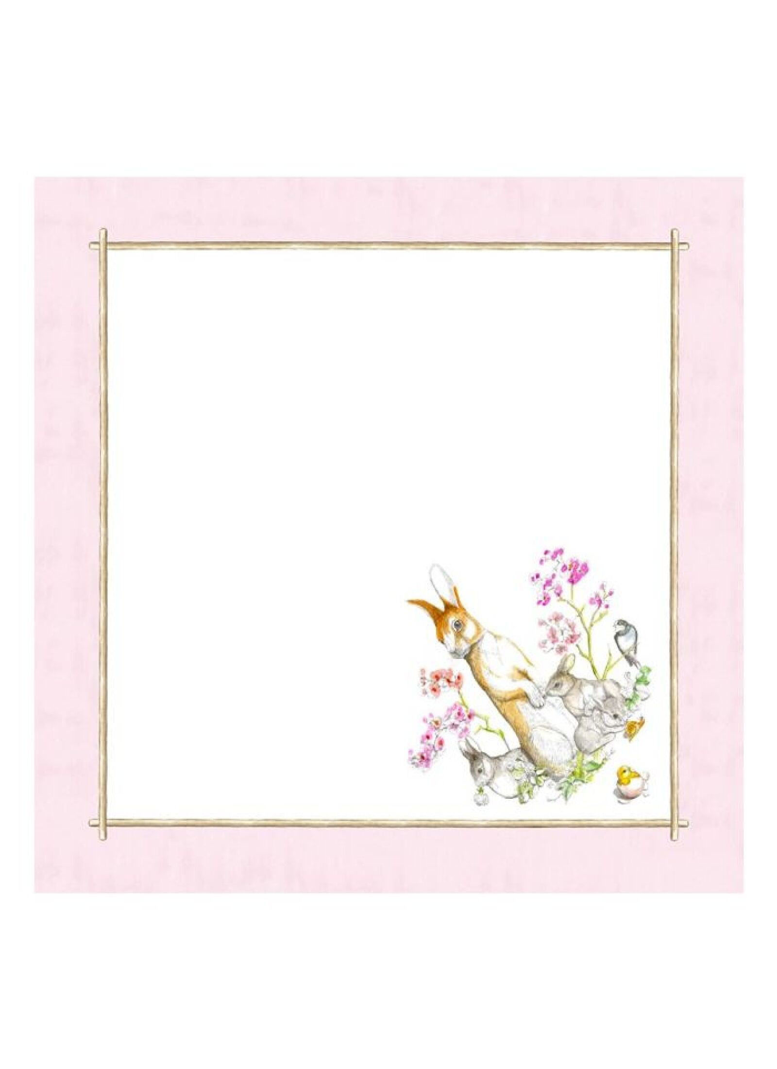 LINEN NAPKINS (4PCS) BARN FRIENDS