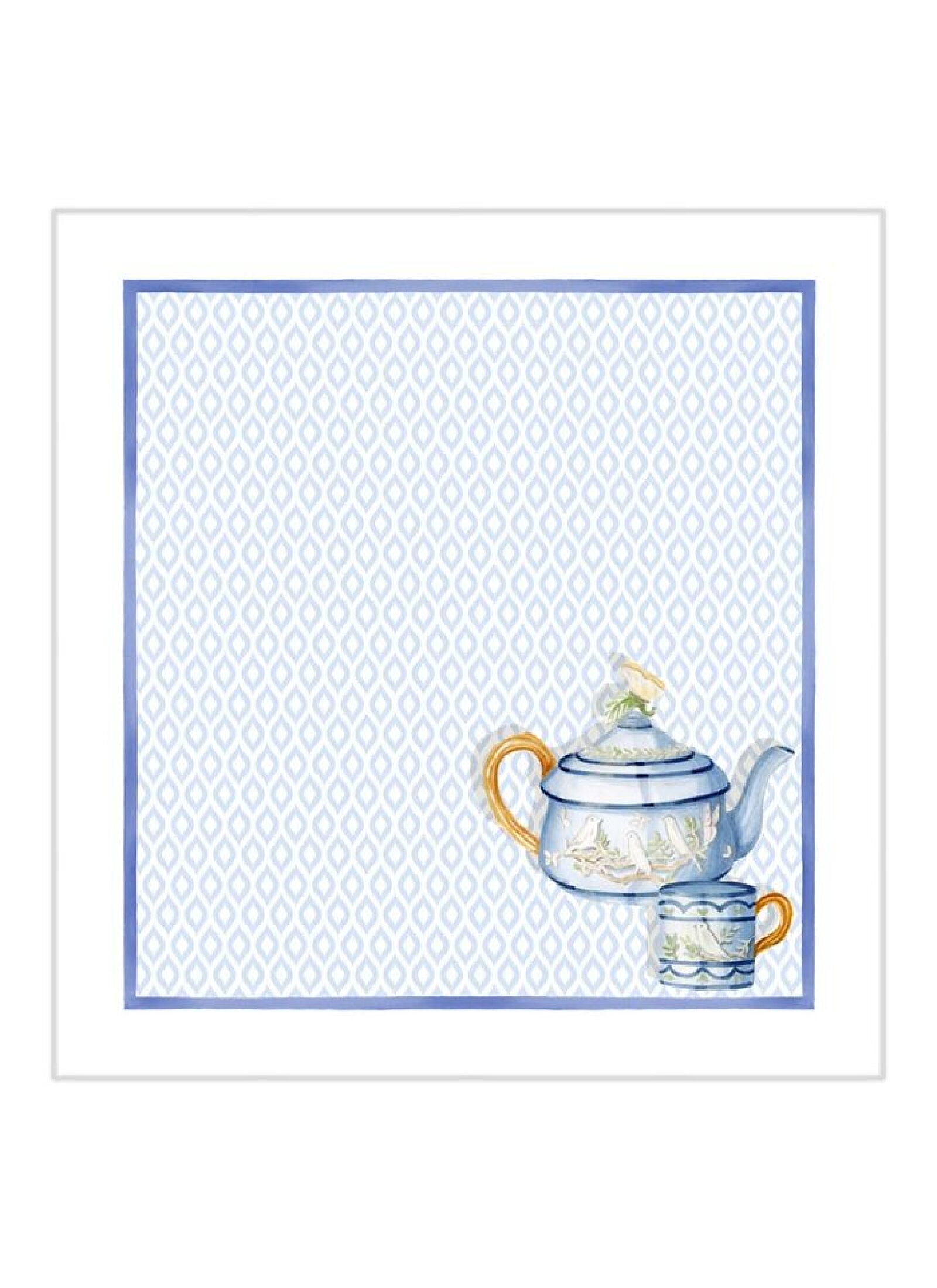 COTTONNAPKINS (4PCS) TEA TIME