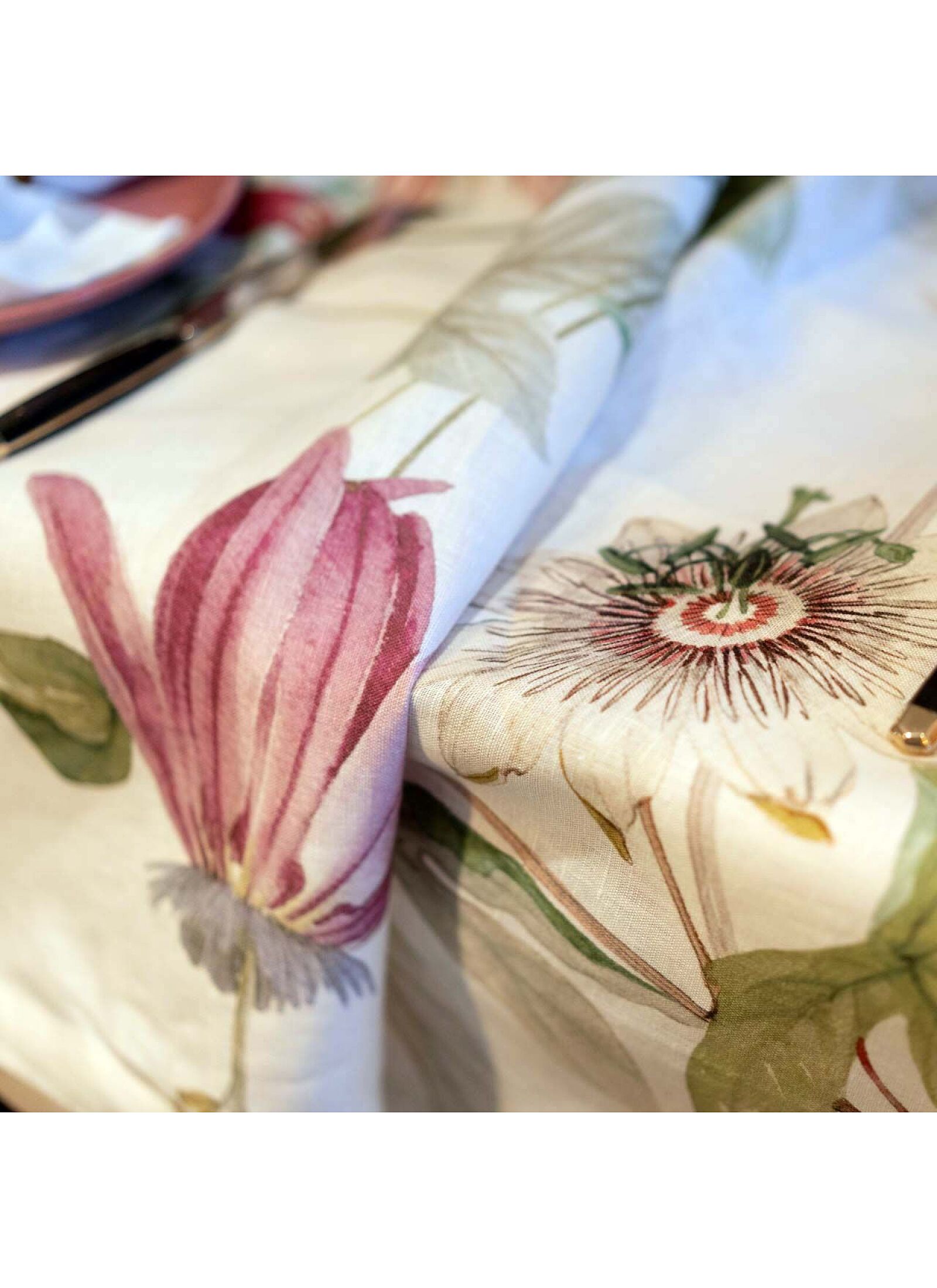 LINEN TABLECLOTH GRANADILLA (140X170)