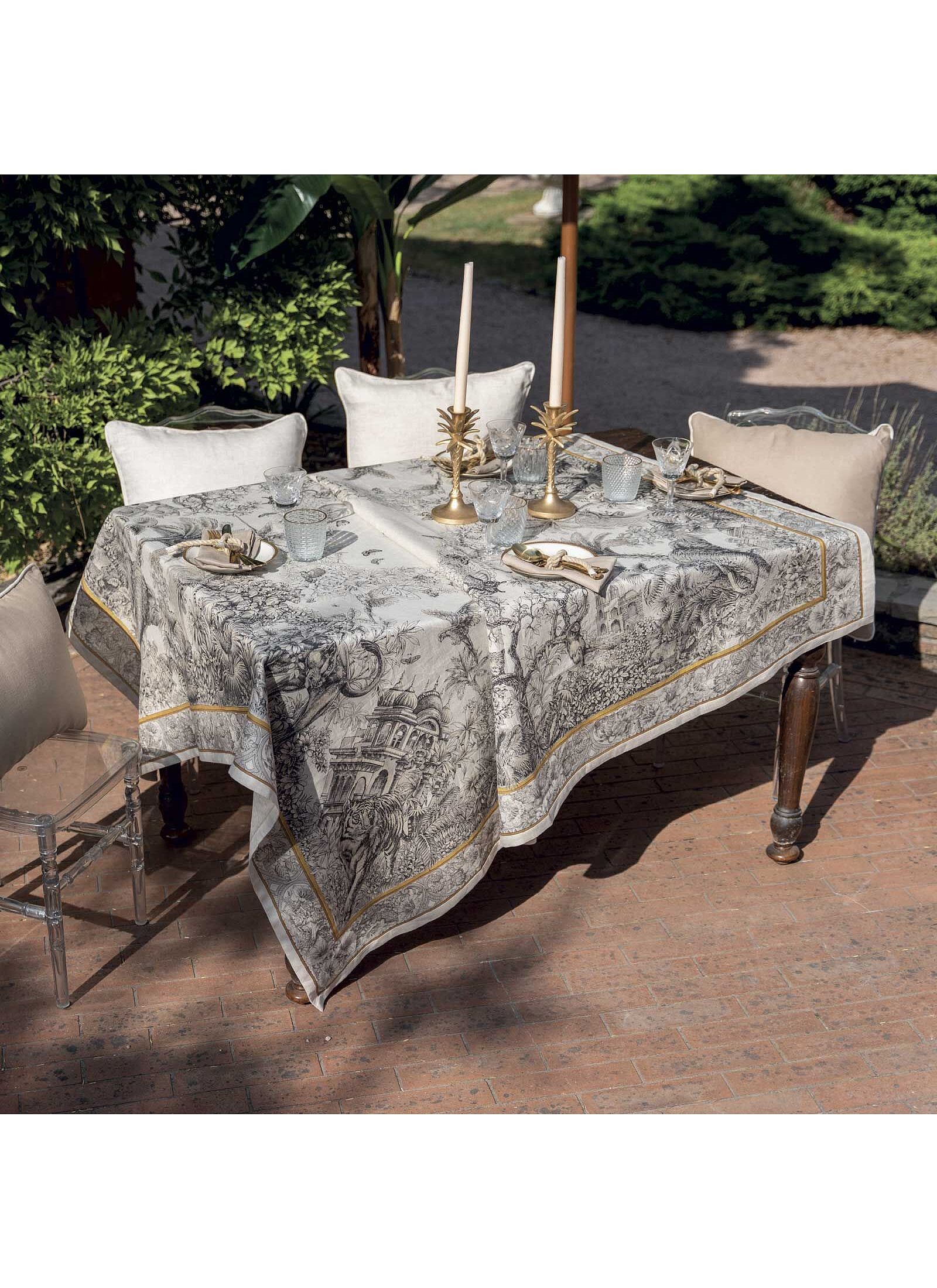 LINEN TABLECLOTH TANTRA (170X270)