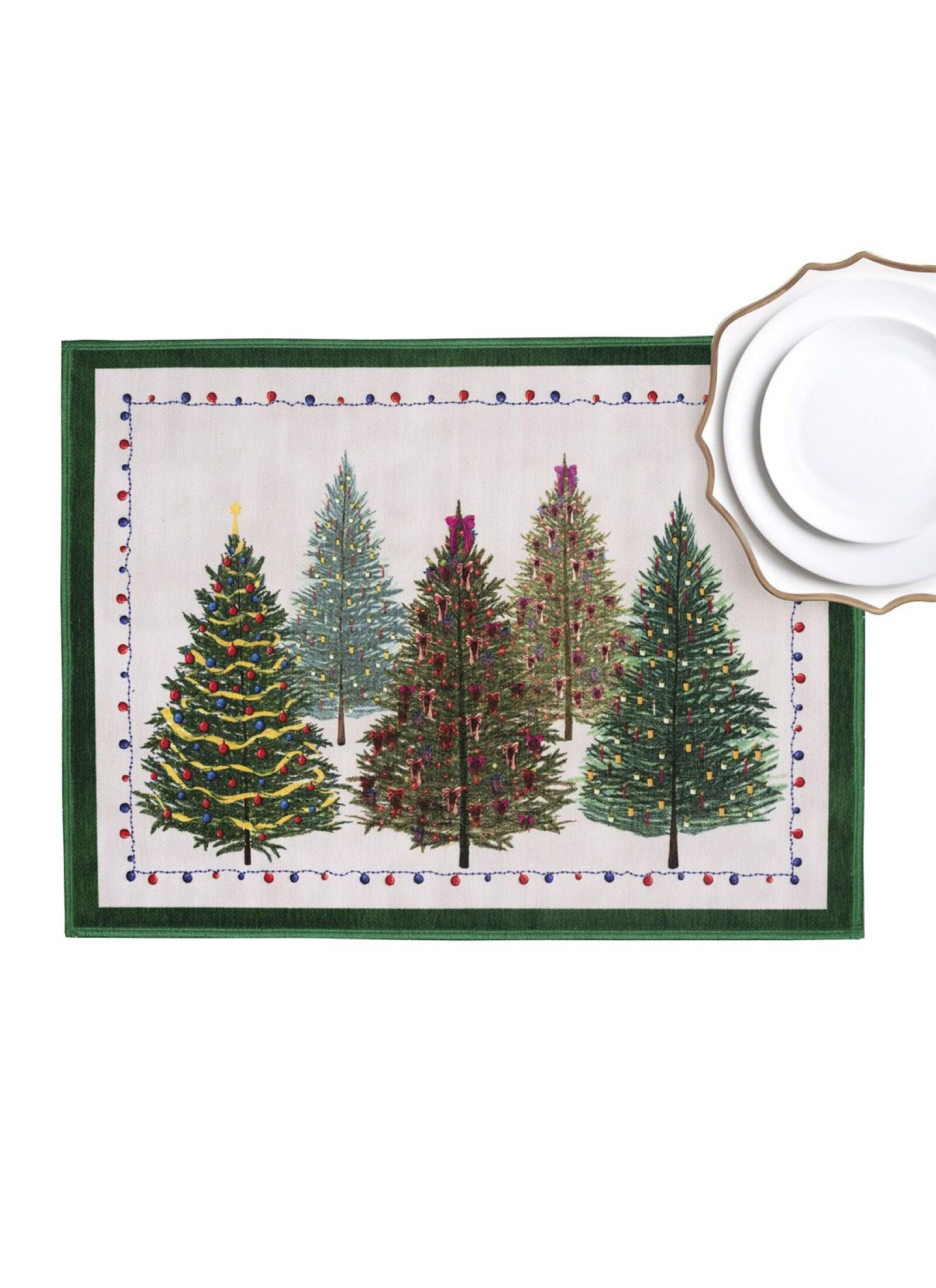 PLACEMAT 2PCS FAIRY TREES