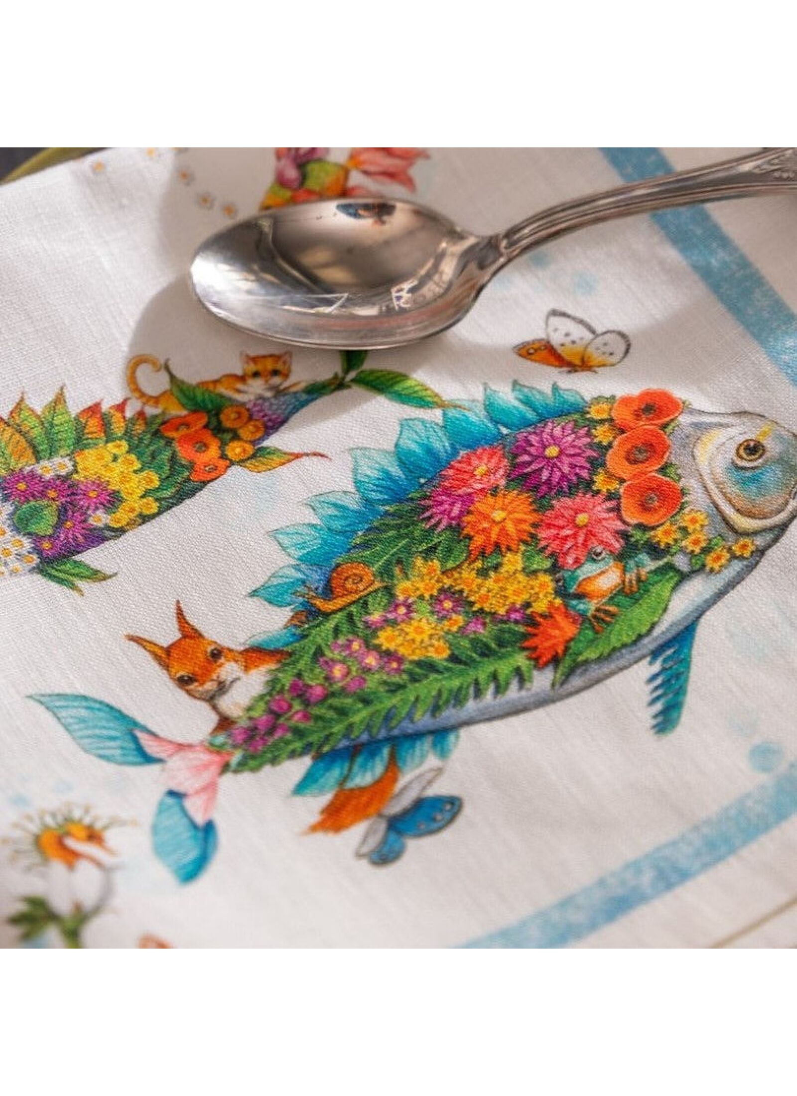 LINEN NAPKINS (4PCS) PESCIFLORA