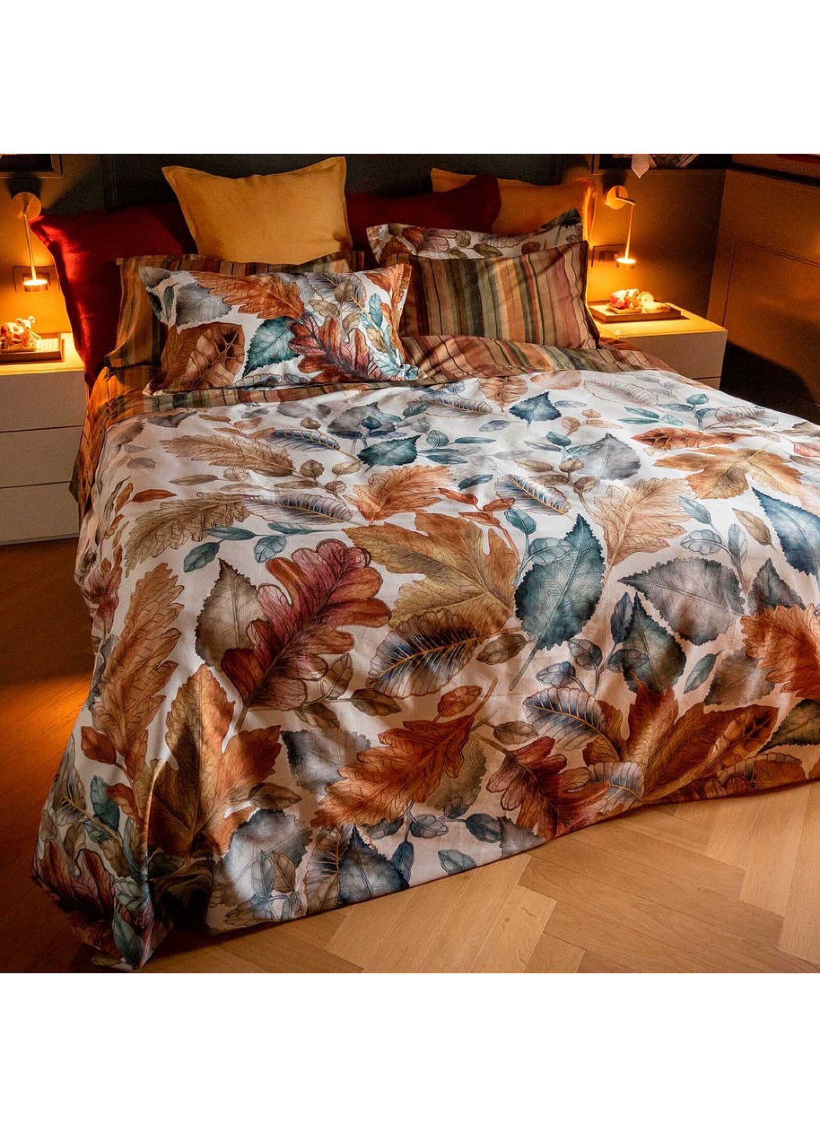 DOUBLE DUVET COVER FOLIAGE
