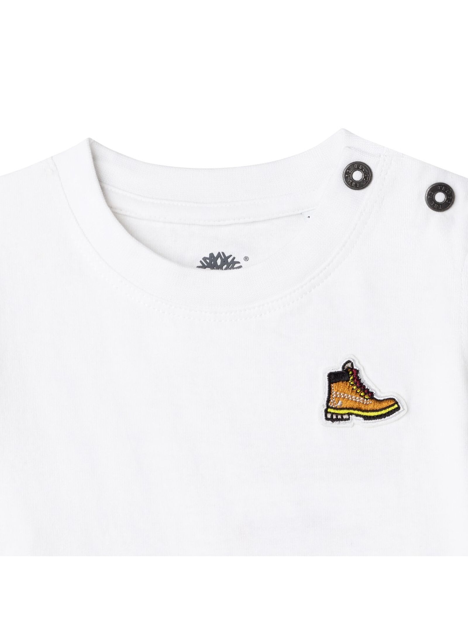 LONGSLEEVE T-SHIRT BOOT WHITE