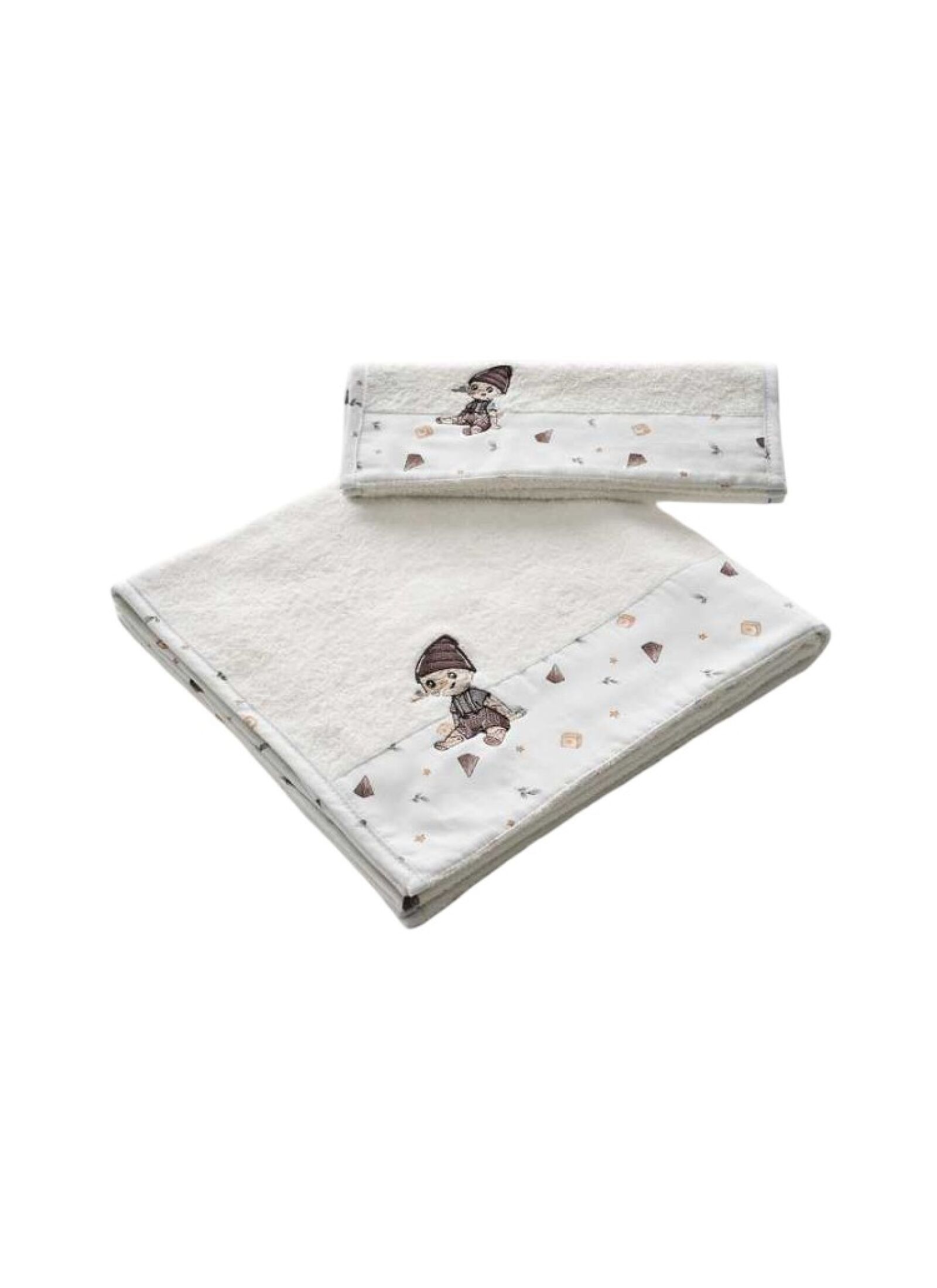 TOWEL SET (2PCS) PINOCCHIO