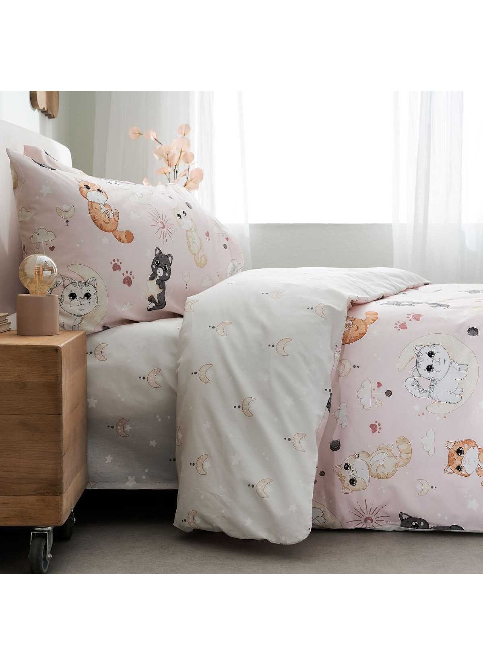 SINGLE SHEET SET KITTY