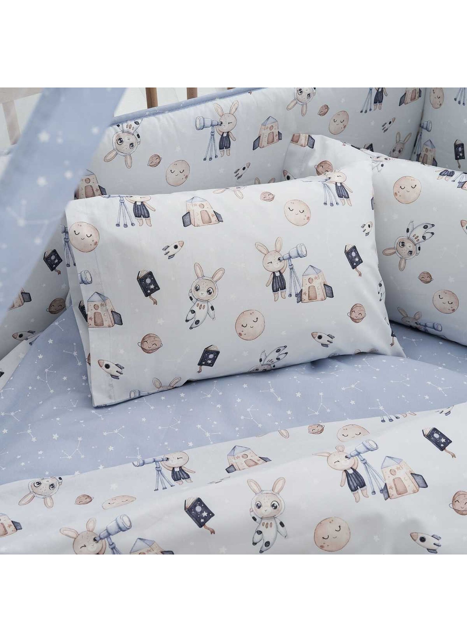 CRIB SHEET SET ASTRA