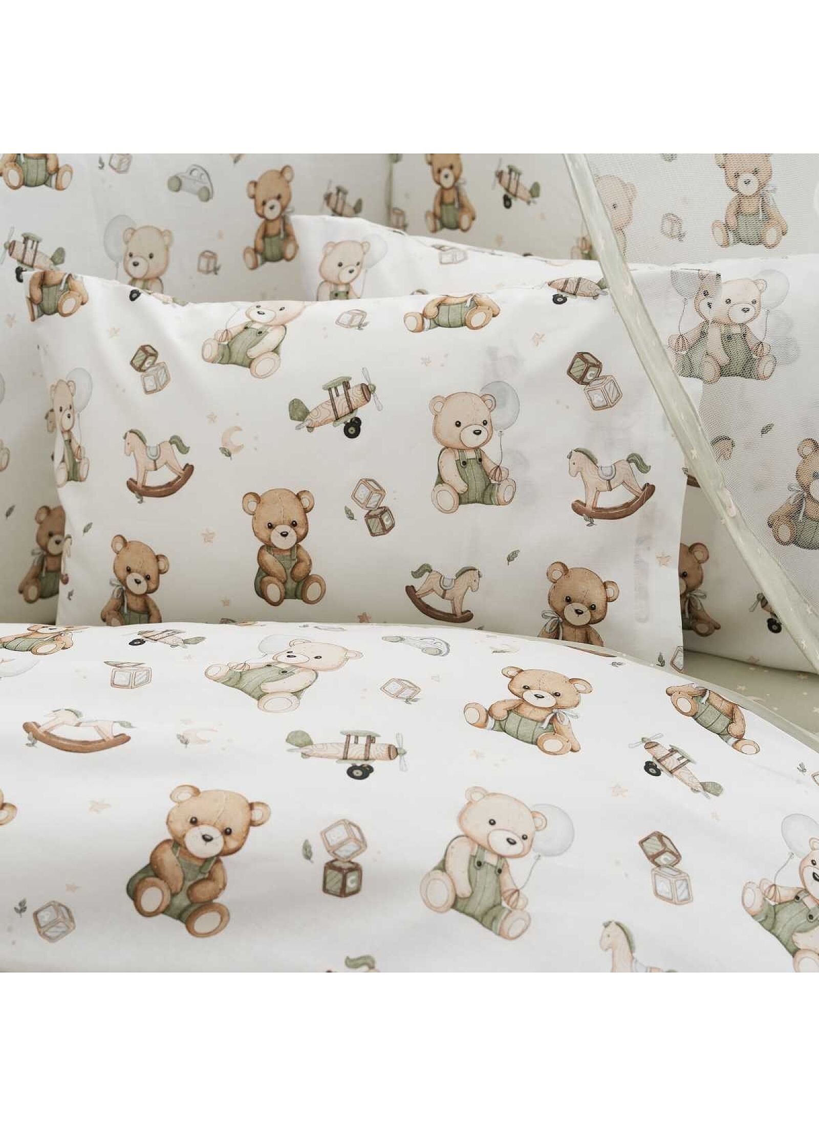 CRIB DUVET TEDDY
