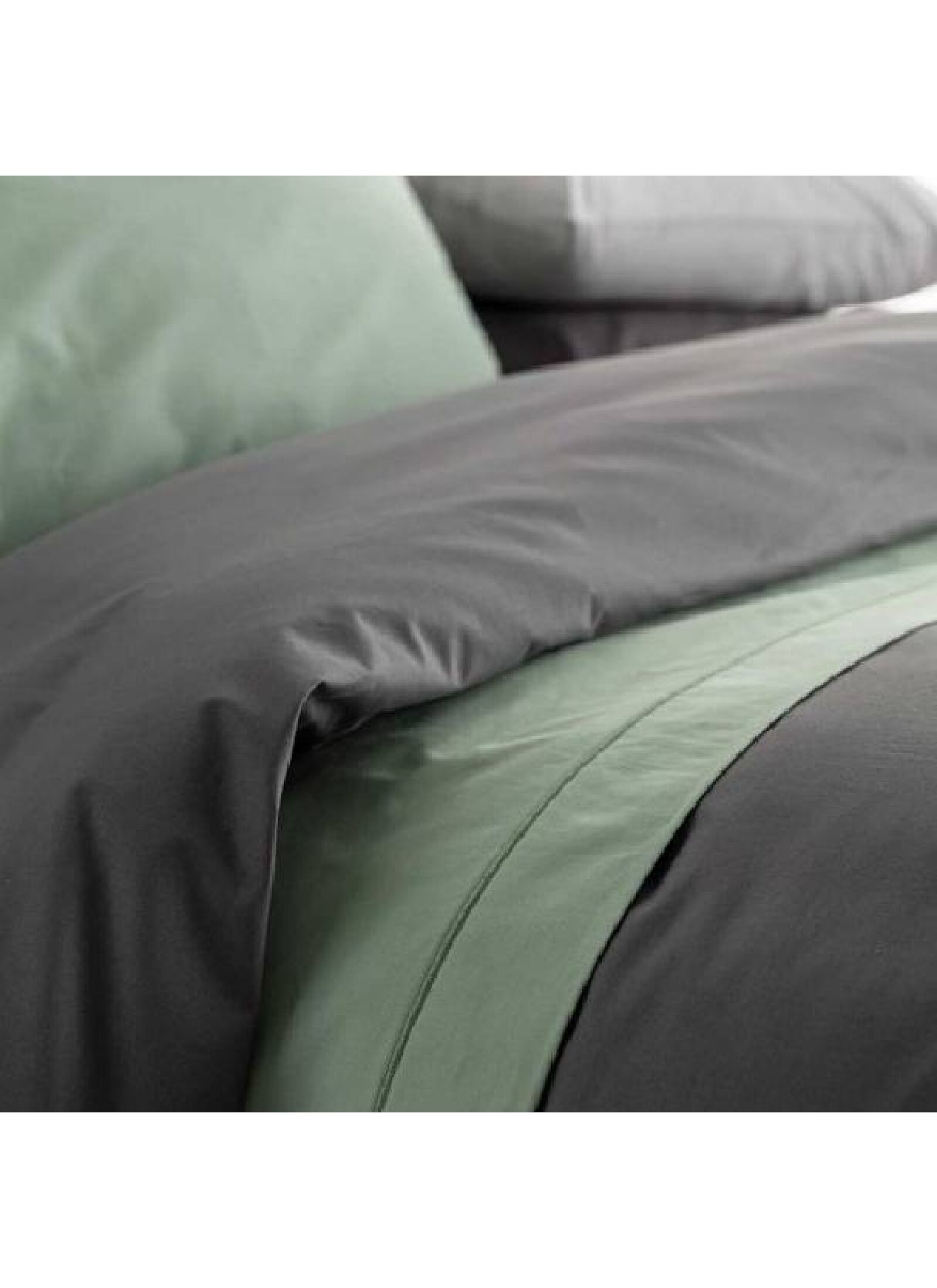 KING SIZE SHEET DARK GREY