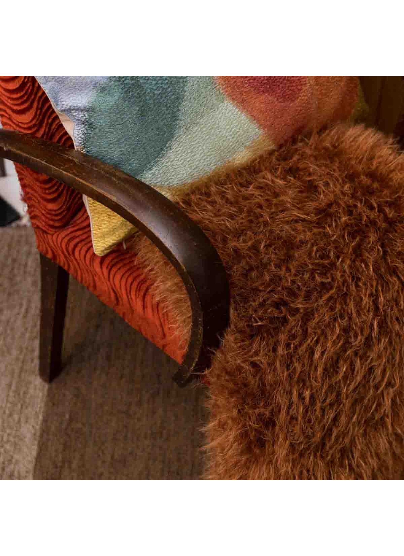 PLAID BETANI ROUILLE (130X160)