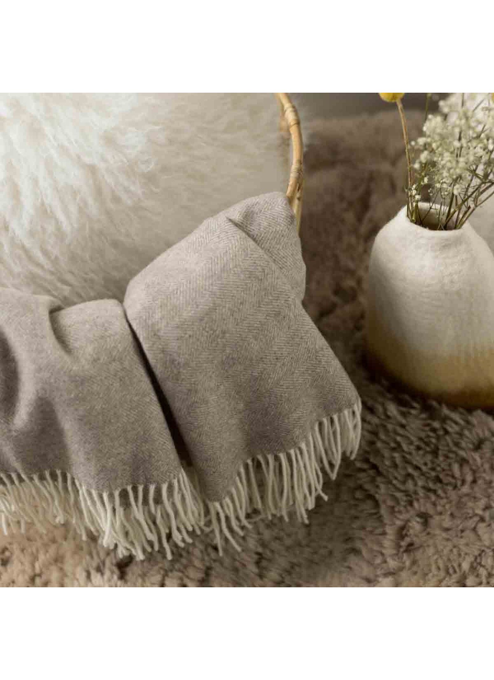 PLAID CARINA NATUREL (130X190)