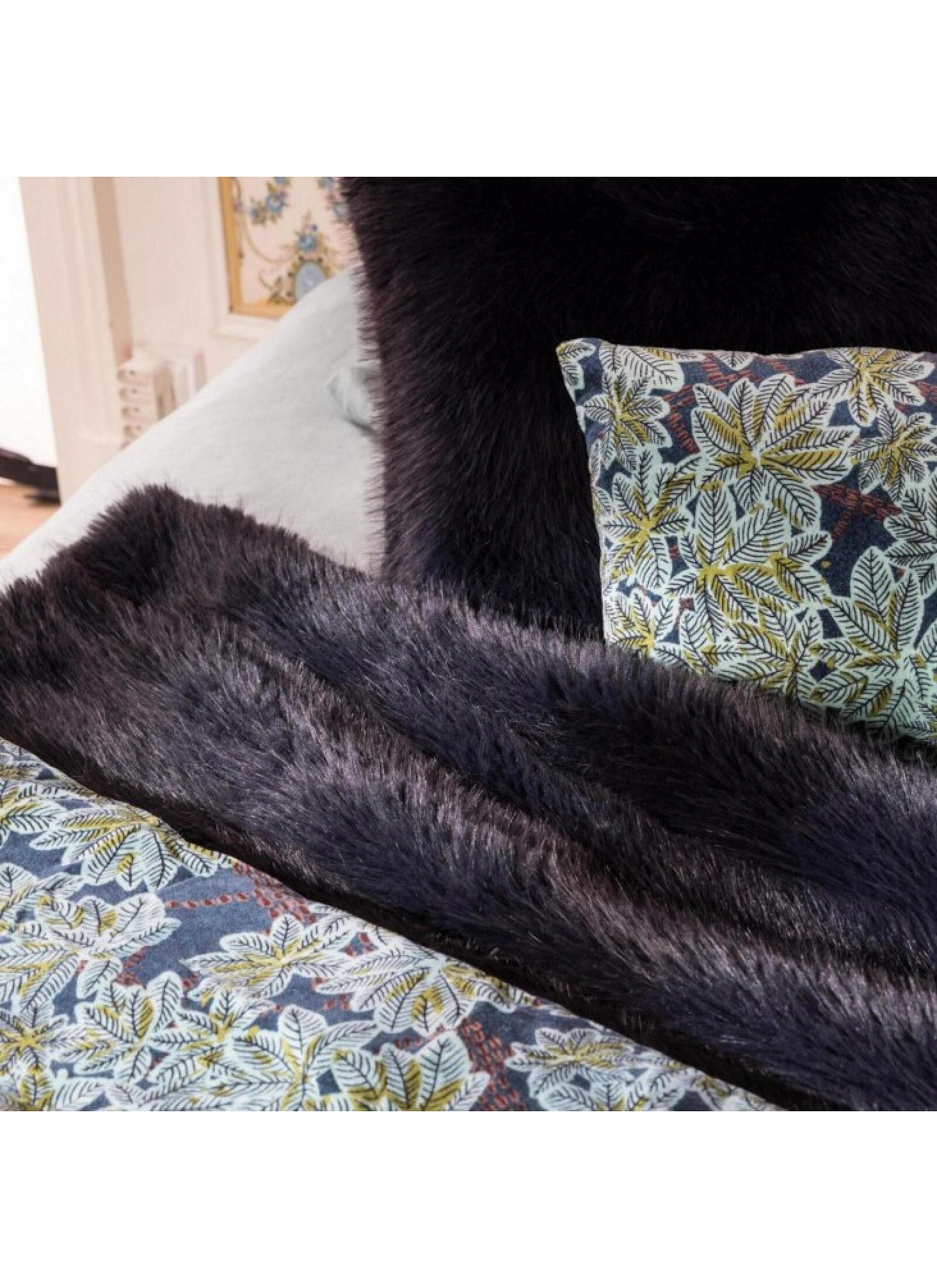 PLAID NOLAN CAVIAR (130X170)