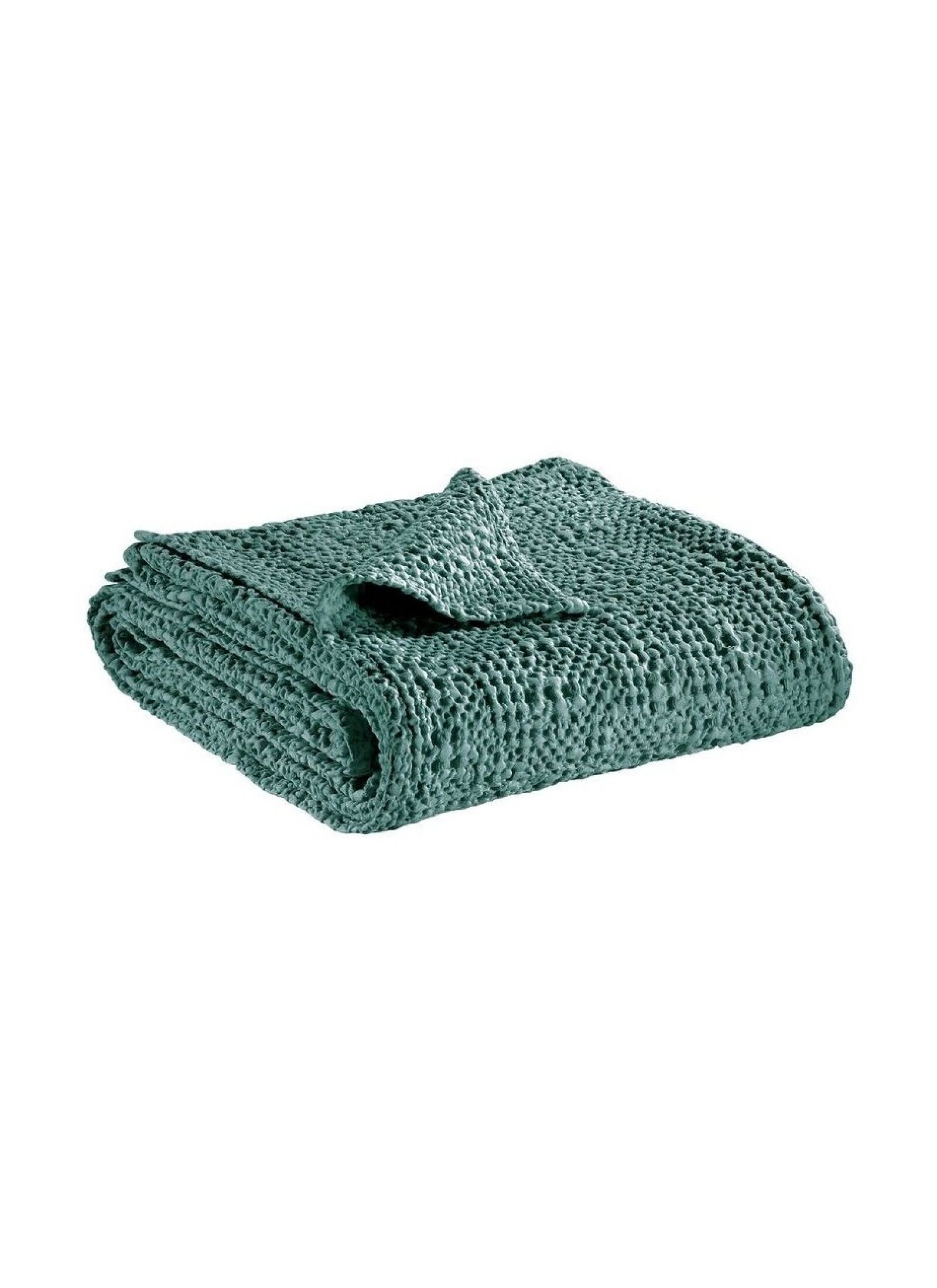 SINGLE BLANKET TANA VERT DE GRIS (180X260)
