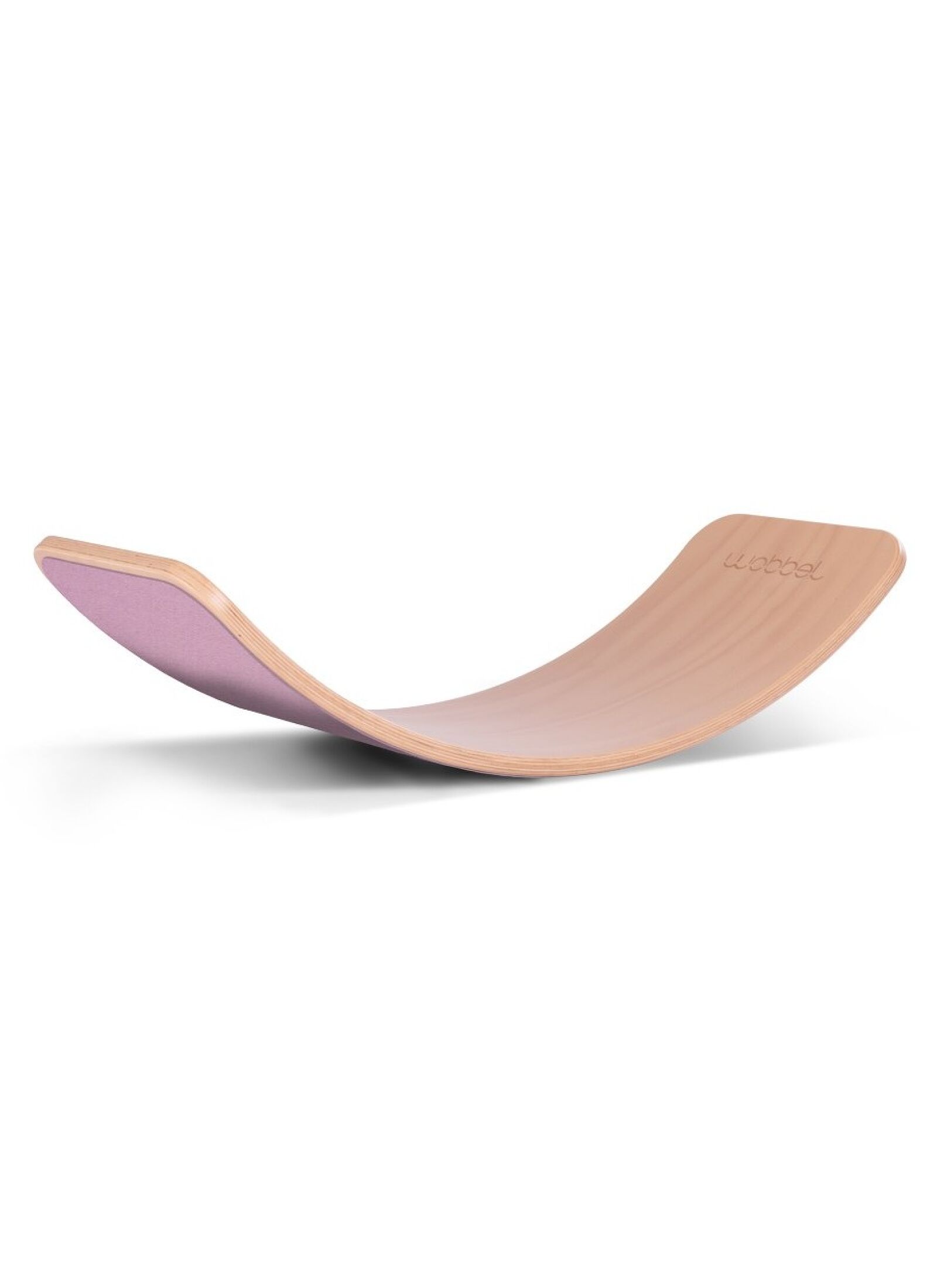 BALANCE BOARD WITH FELT WILD ROSE