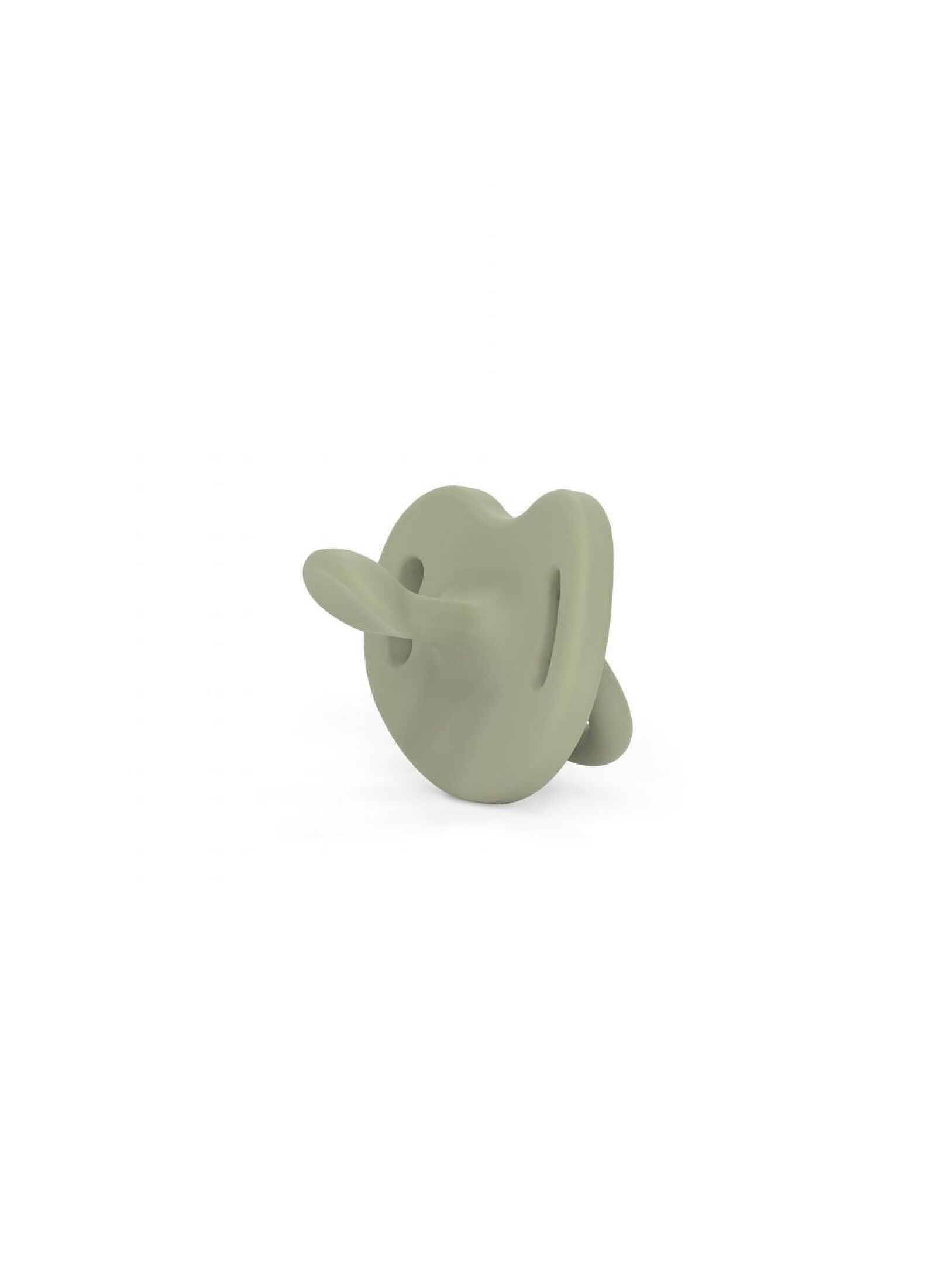 ANATOMICAL SILICONE PACIFIER GREEN(6-18M)