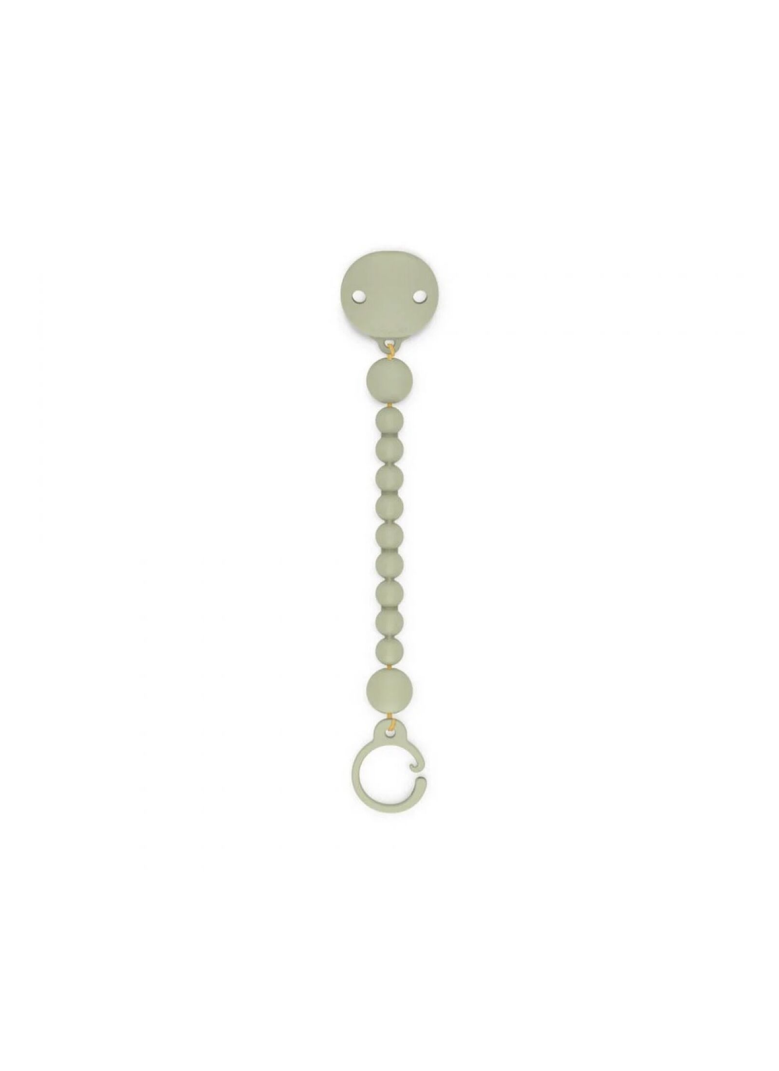 PACIFIER CLIP SILICONE GREEN