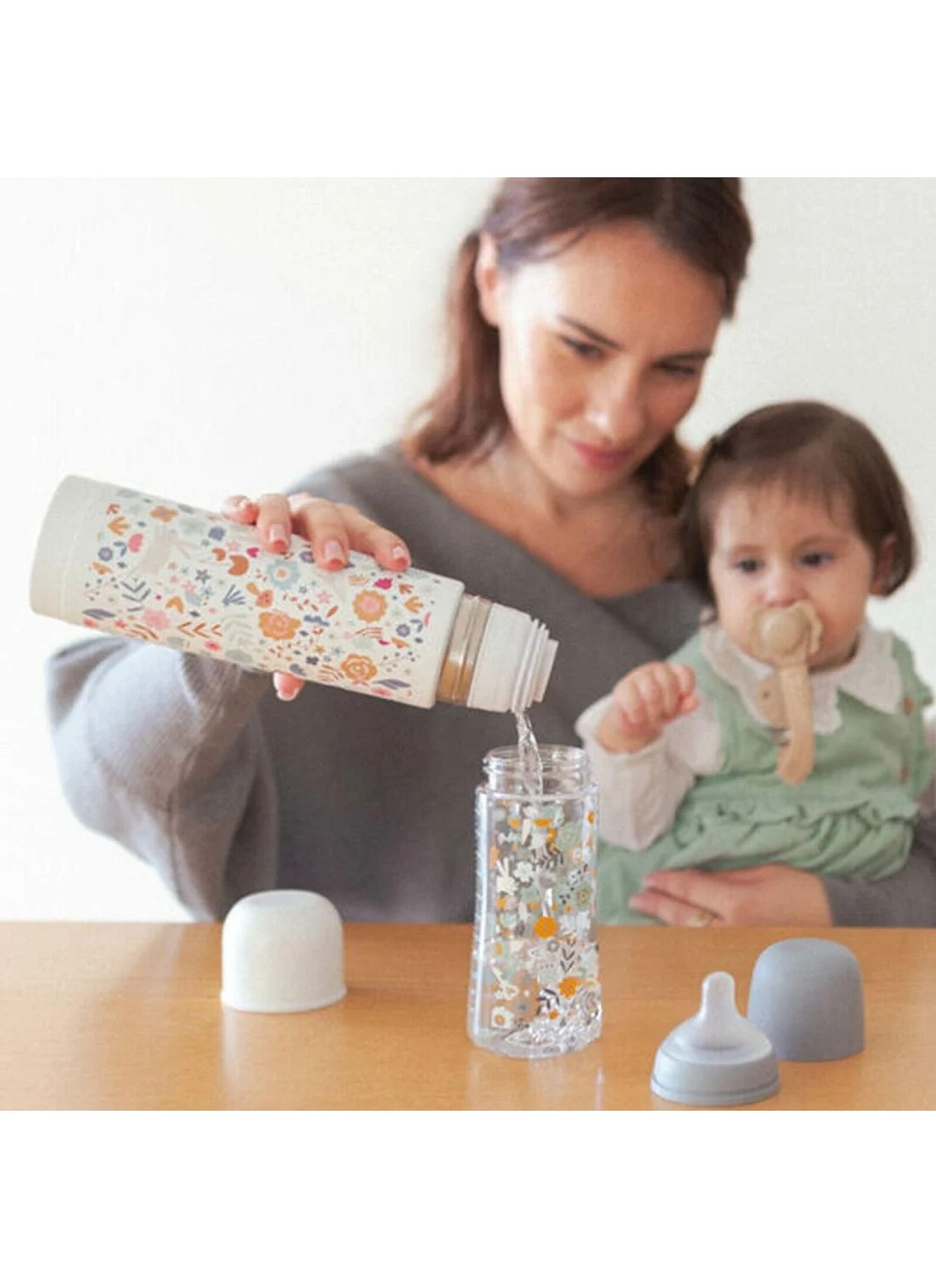 BOTTLE THERMOS (500ML) WONDERLAND GREEN