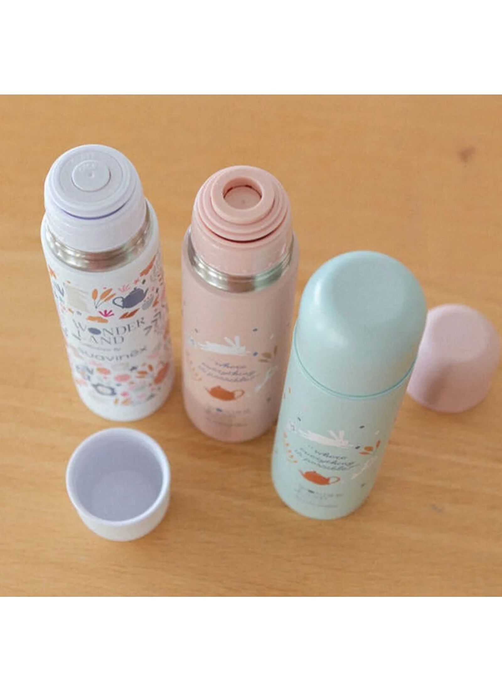 BOTTLE THERMOS (500ML) WONDERLAND GREEN