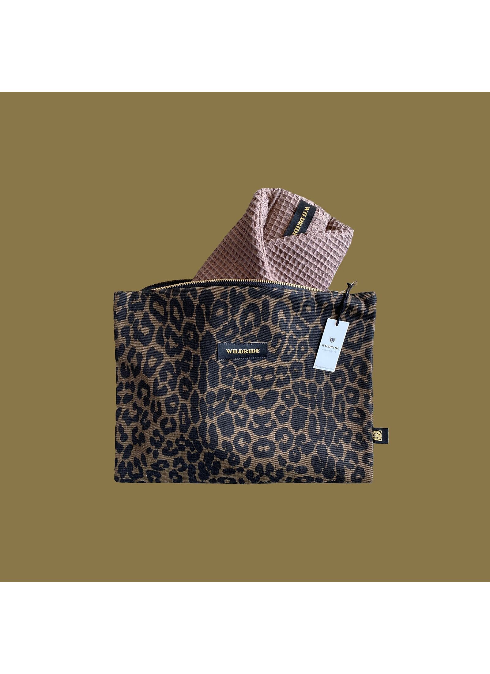 BAG BROWN LEOPARD