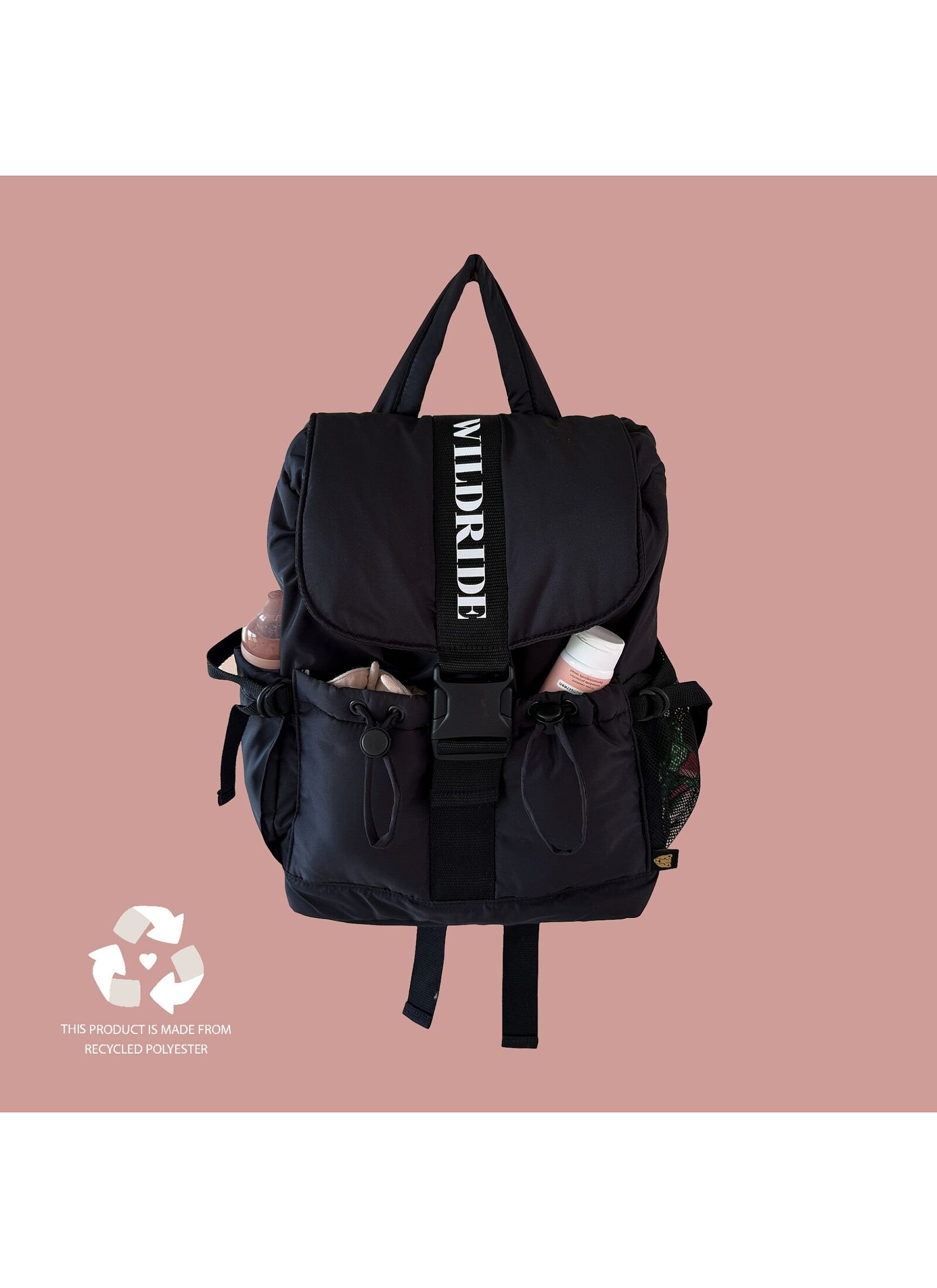 ECO-FRIENDLY BACKPACK BLACK