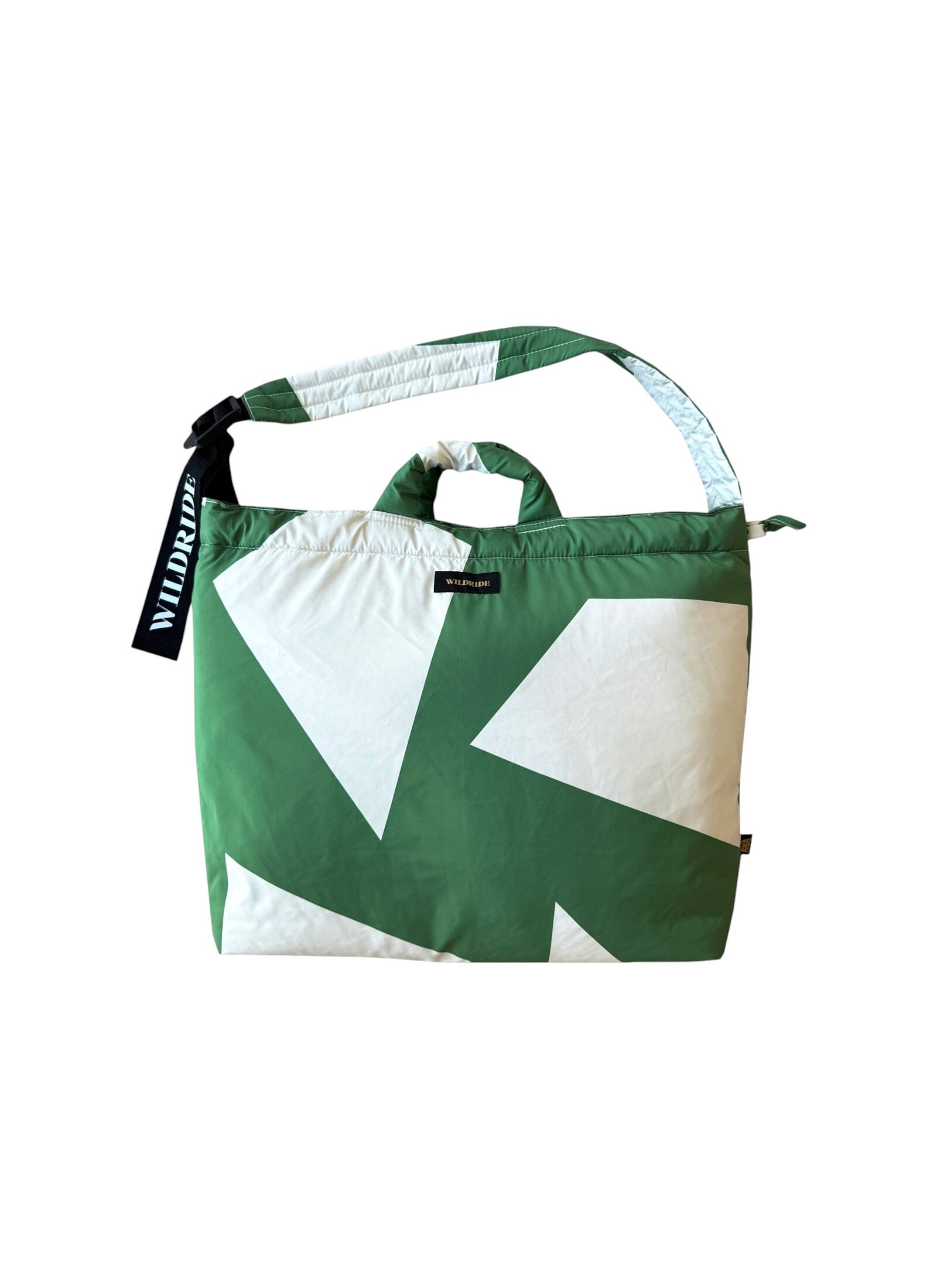 ECOLOGICAL MATERNITY BAG GREEN GRAPHIC