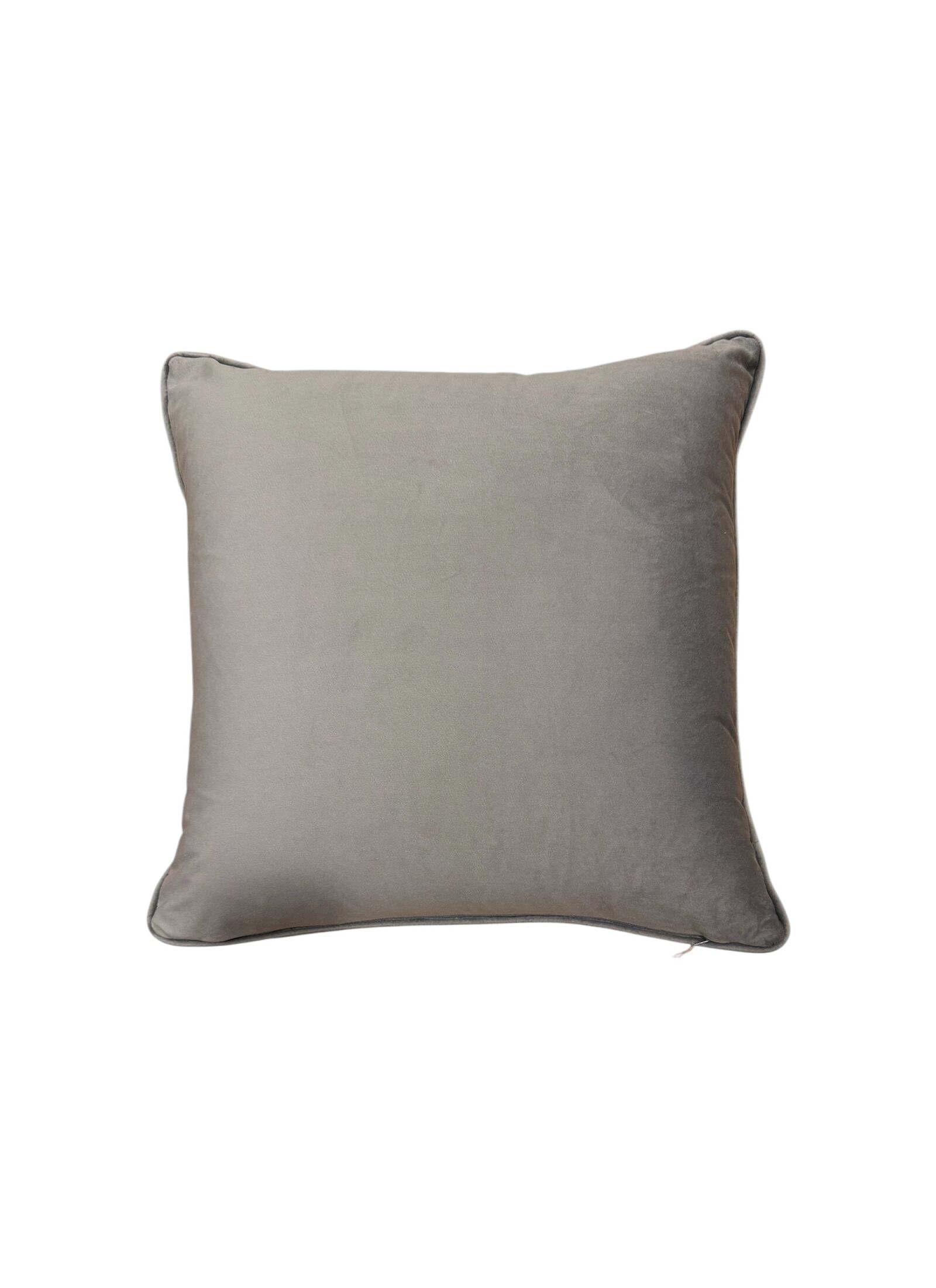 DECORATIVE CUSHION  (50Χ50) FLORAL GREY