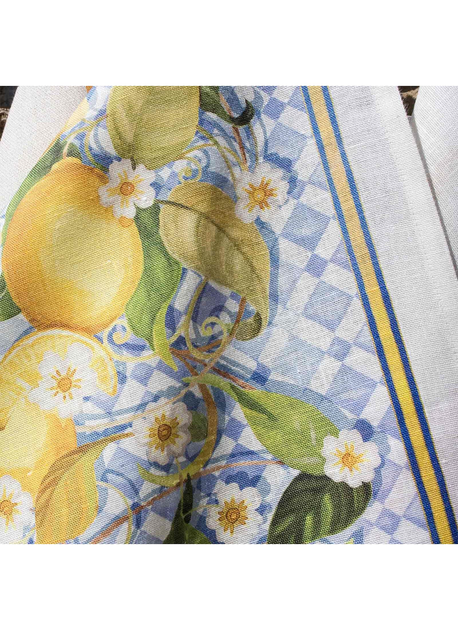 LINEN TABLECLOTH SEVILLANA (170X170)