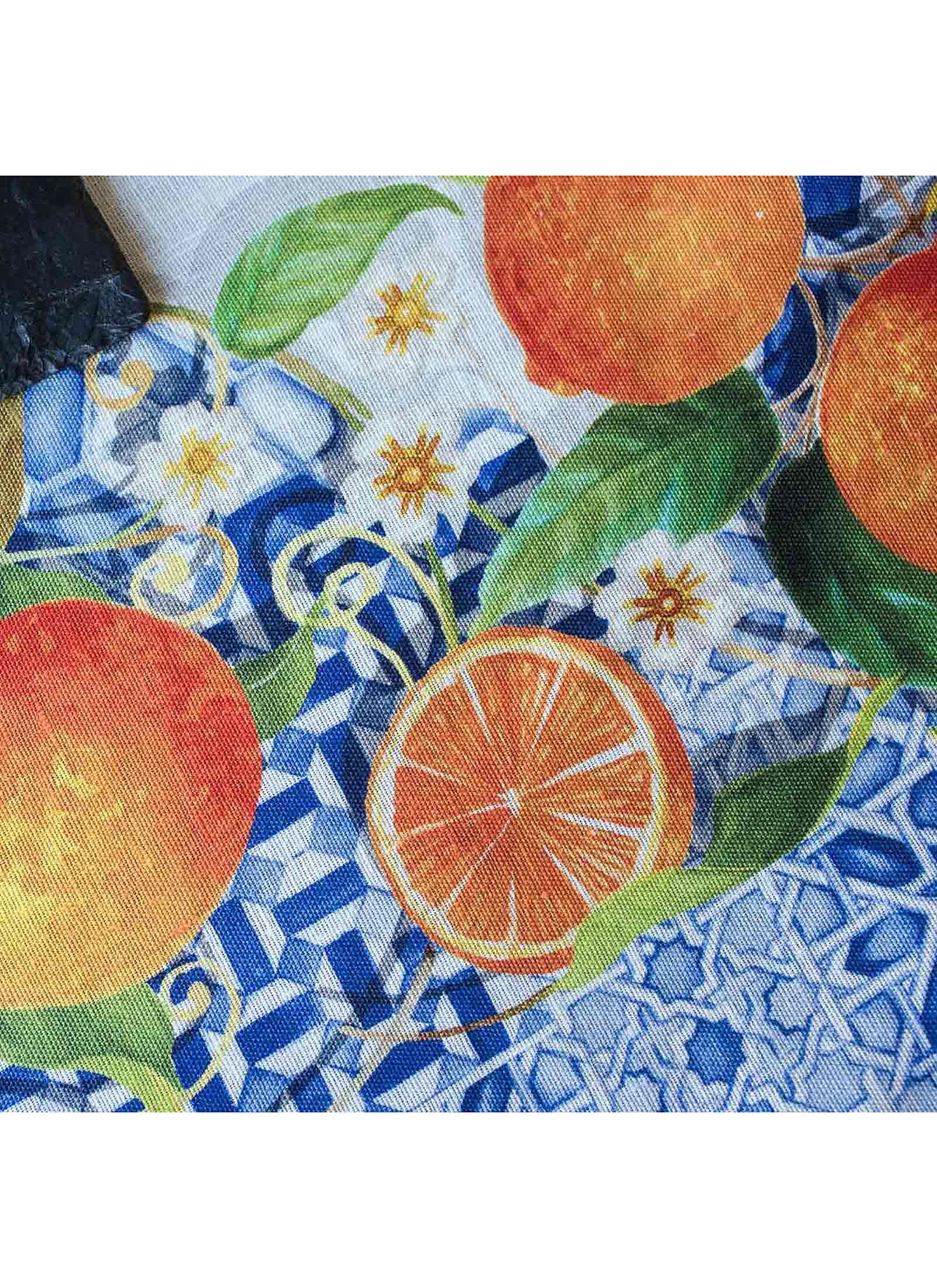 LINEN TABLECLOTH SEVILLANA (170X170)