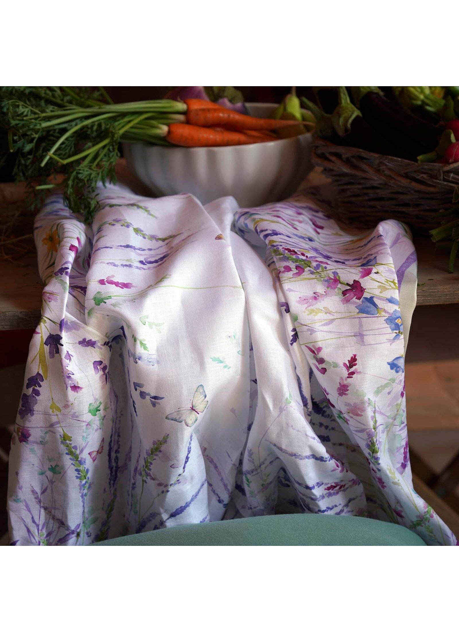 LINEN TABLECLOTH SPIGO (170X170)