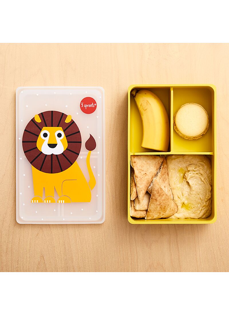 silicone bento box LION