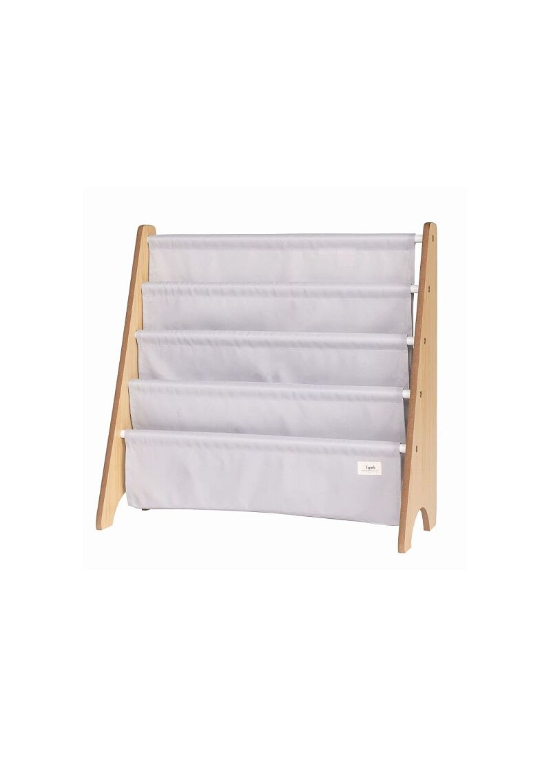 BOOK RACK GRAY