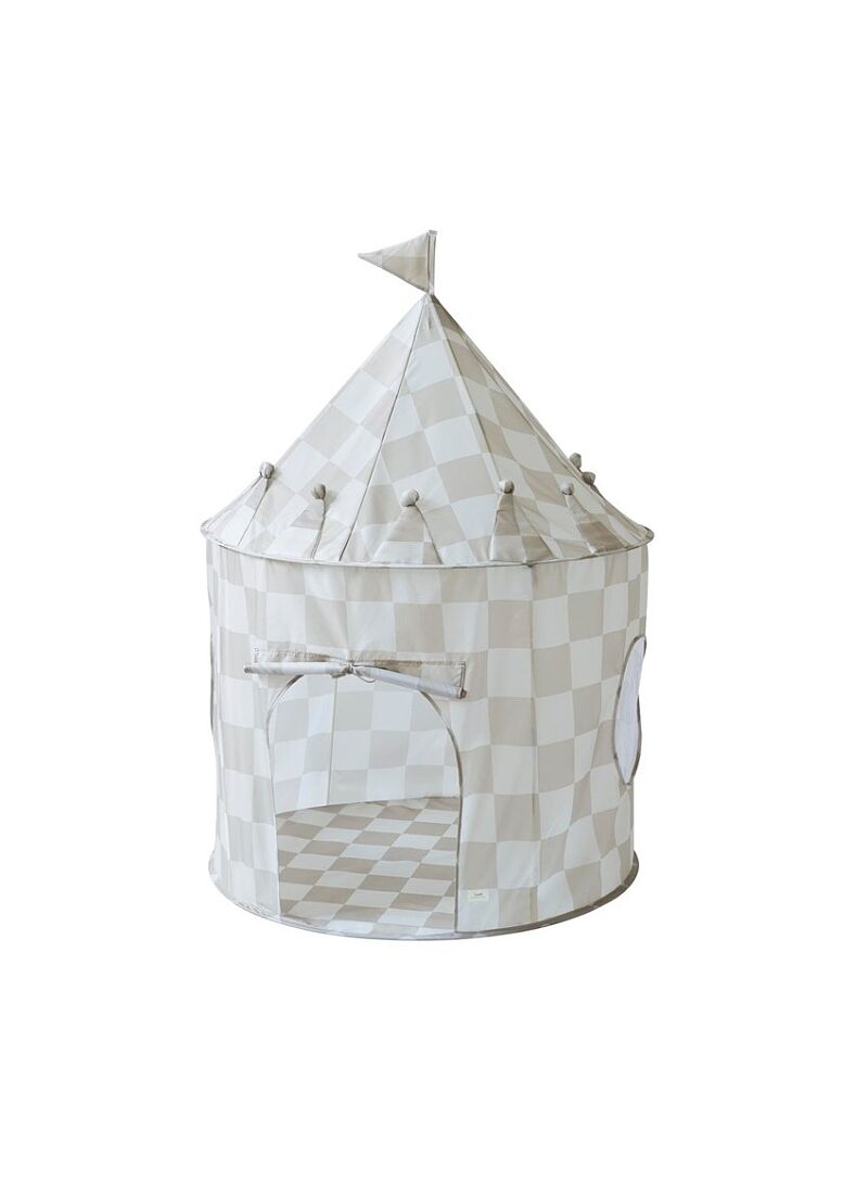 TENT CHECKERBOARD BEIGE