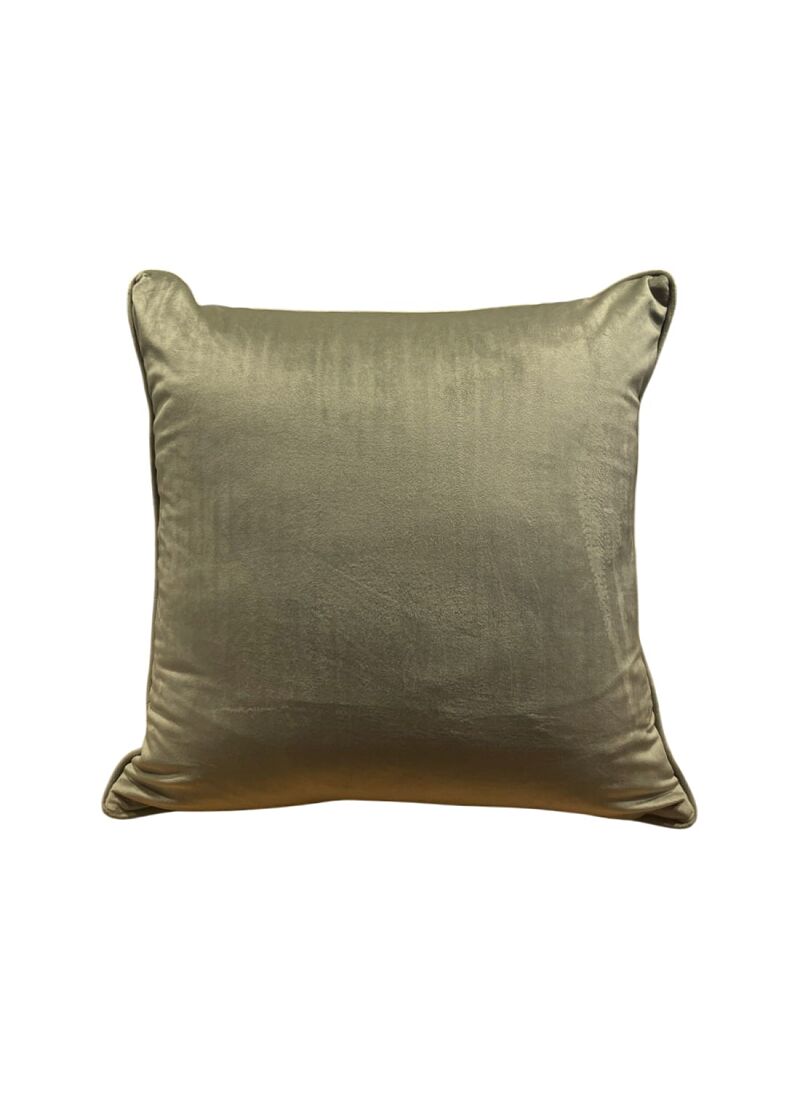 DECORATIVE CUSHION (50x50) SHAPES OLIVE GREEN