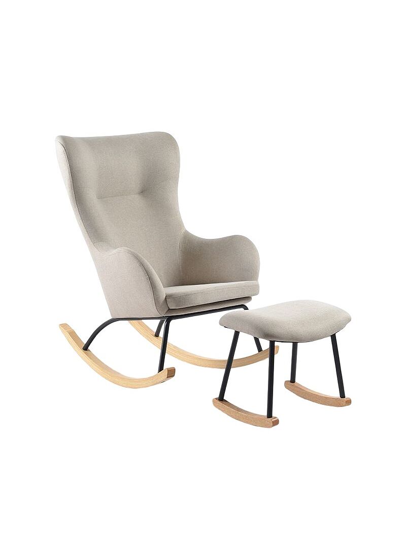 ROCKING CHAIR GREY BEIGE