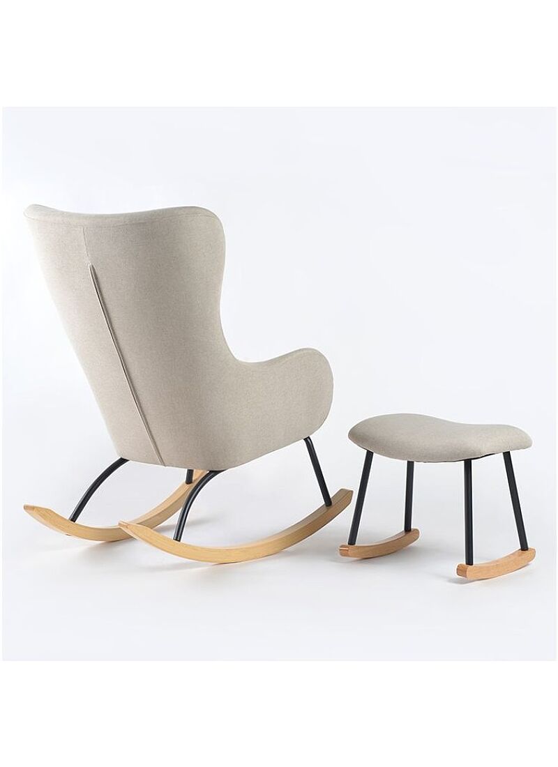 ROCKING CHAIR GREY BEIGE