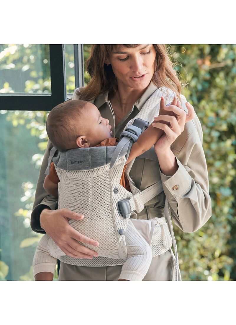 BABY CARRIER HARMONY MESH GREY BEIGE